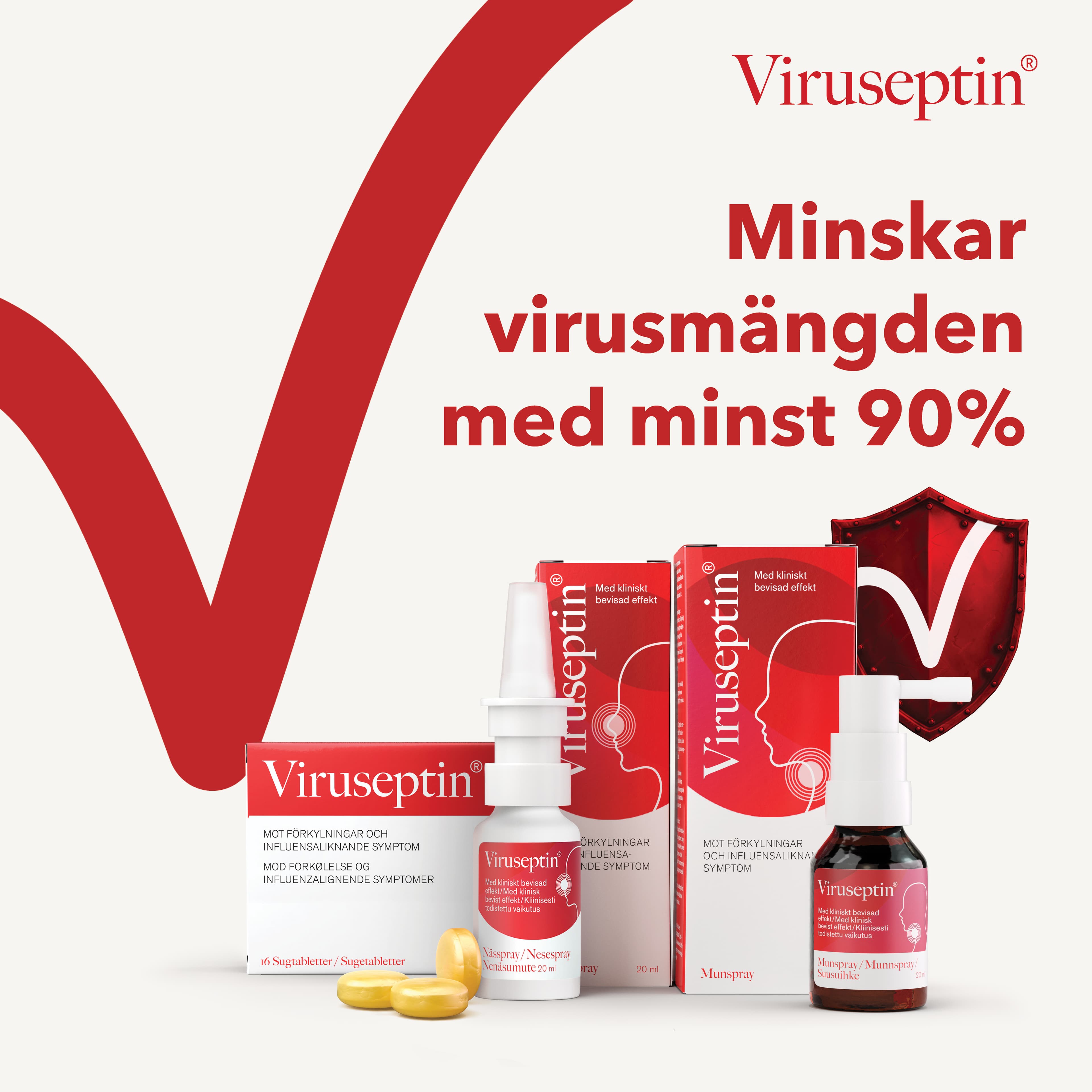 Viruseptin nässpray 20 ml 4