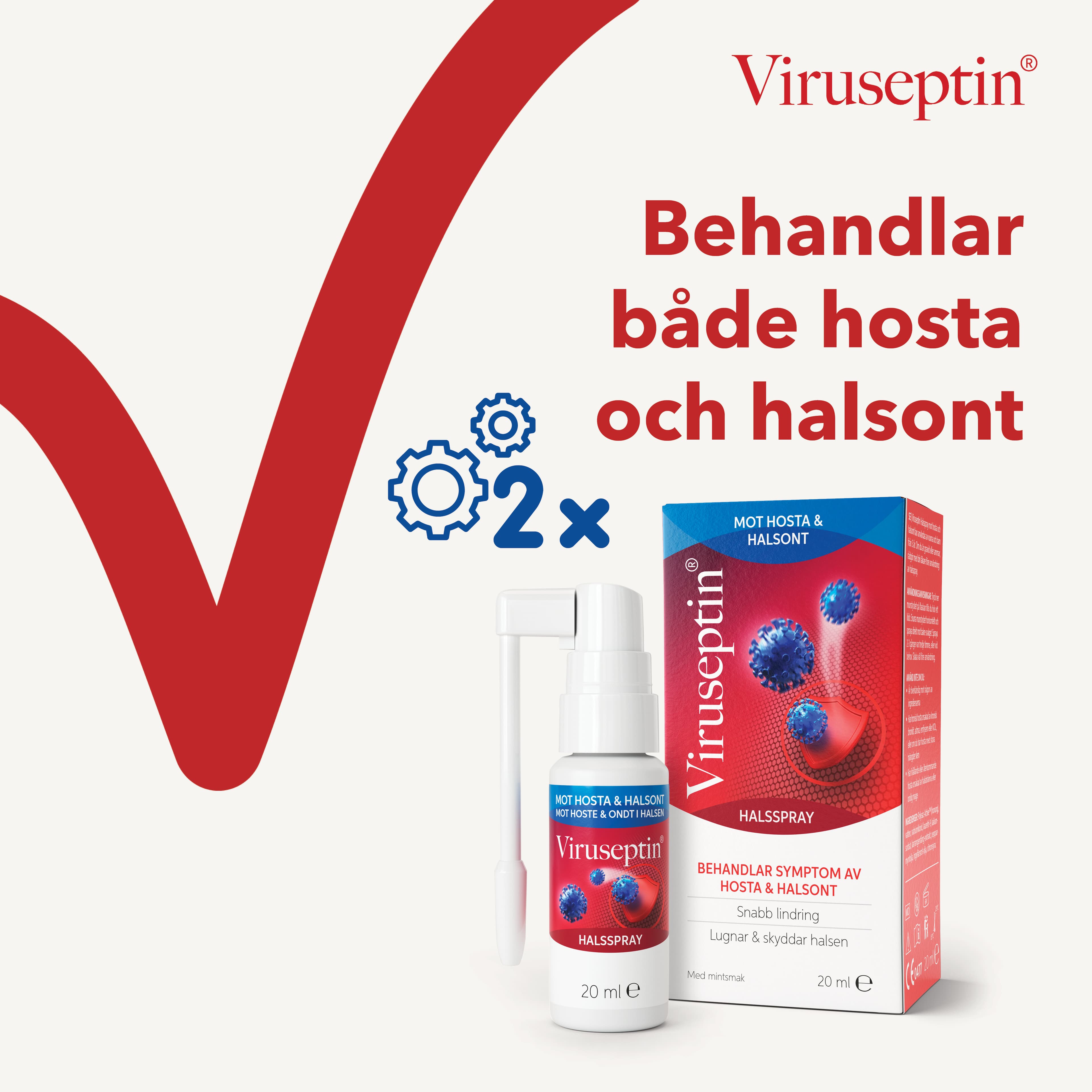 Viruseptin Throat Spray 20 ml 2