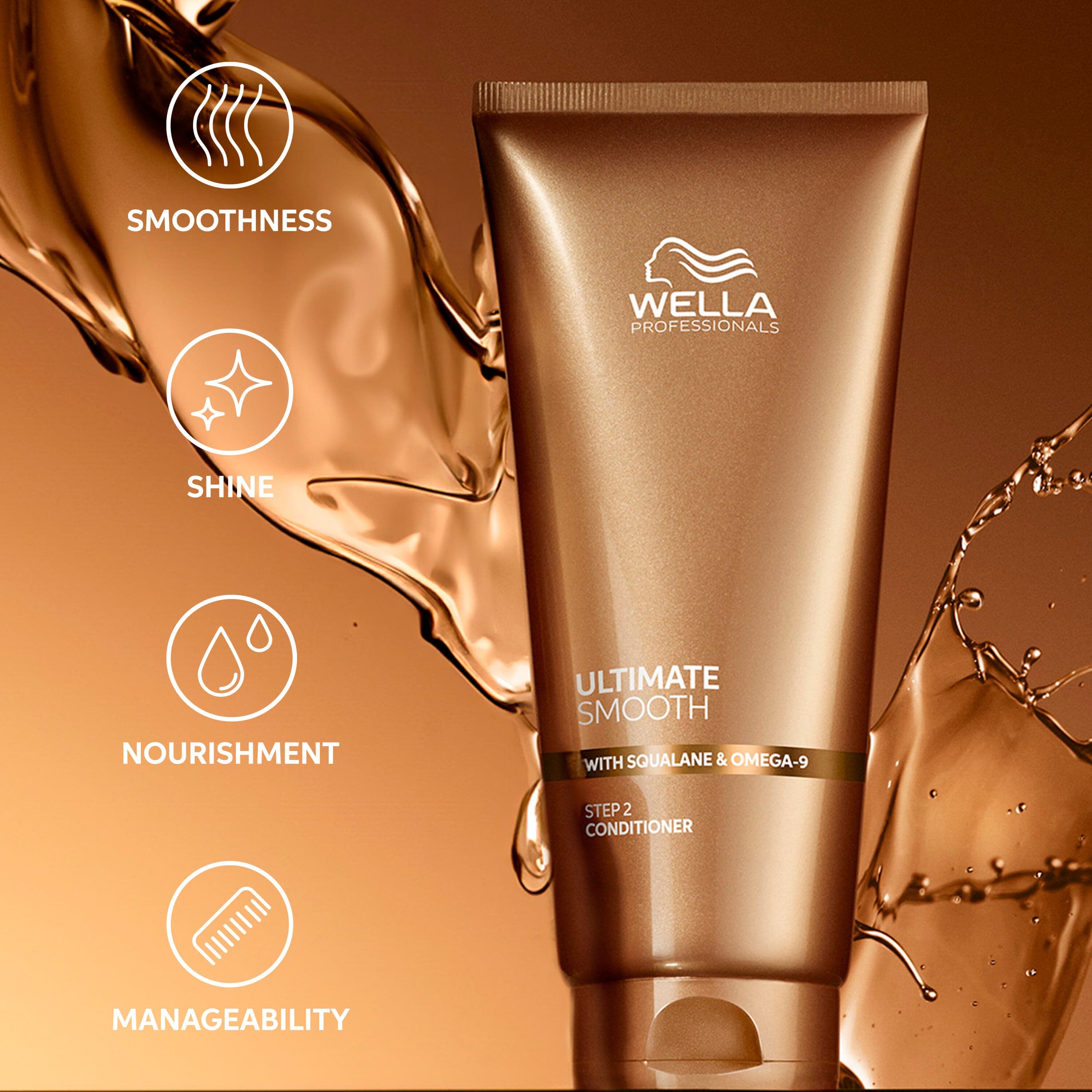 Wella Professionals Ultimate Smooth Conditioner 200 ml - produktbild 3