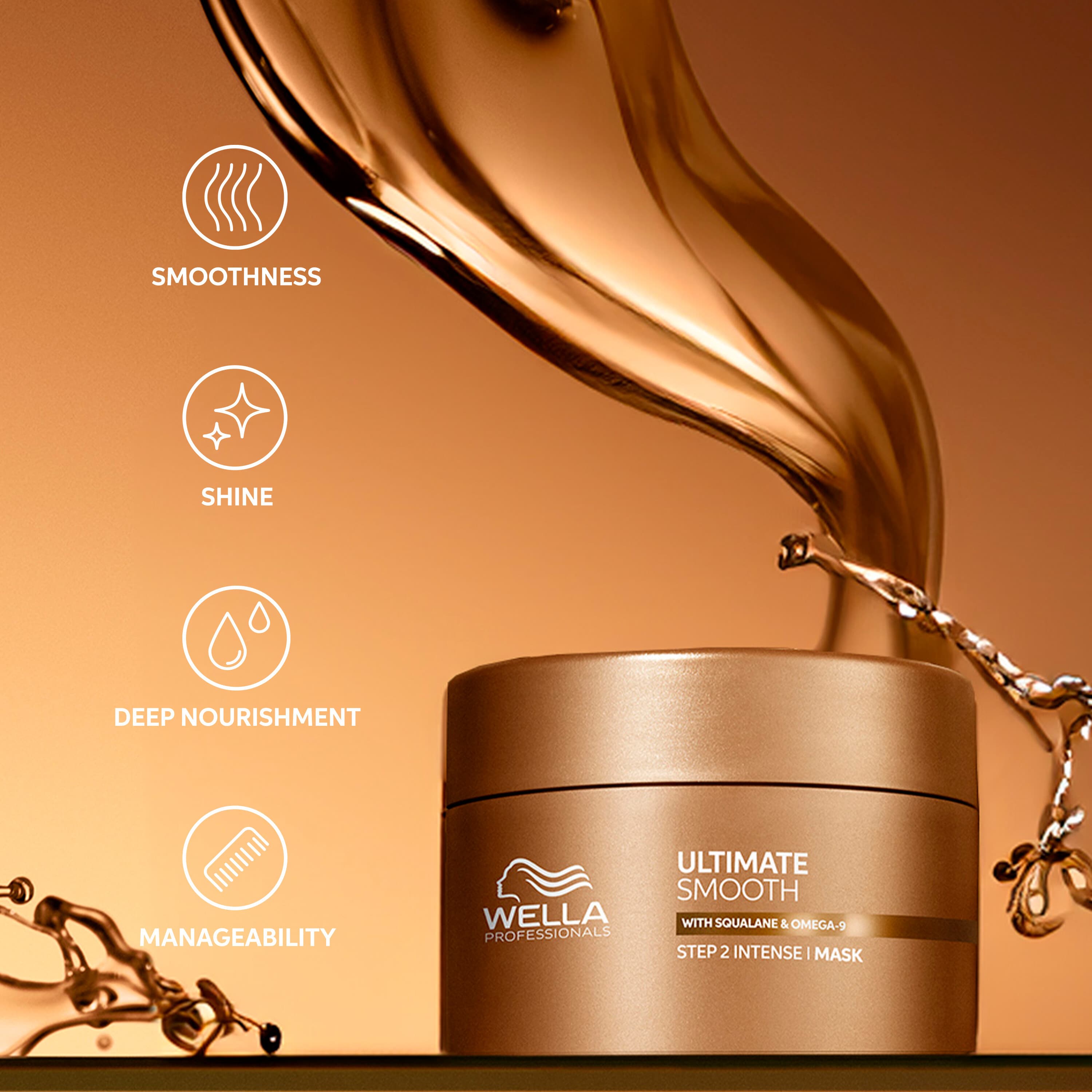 Wella Professionals Ultimate Smooth Mask 150 ml - produktbild 3