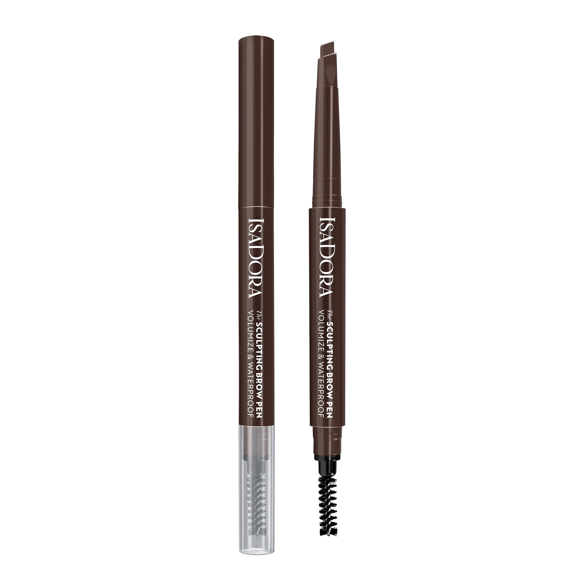 IsaDora The Sculpting Brow Pen Volumize & Waterproof 02 Dark Brown