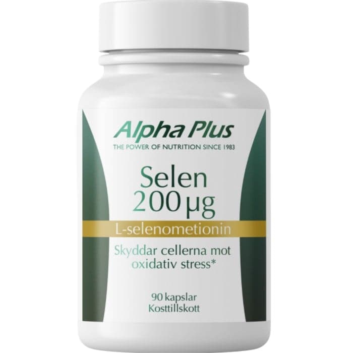 Alpha Plus Selen 200 µg 90 kapslar