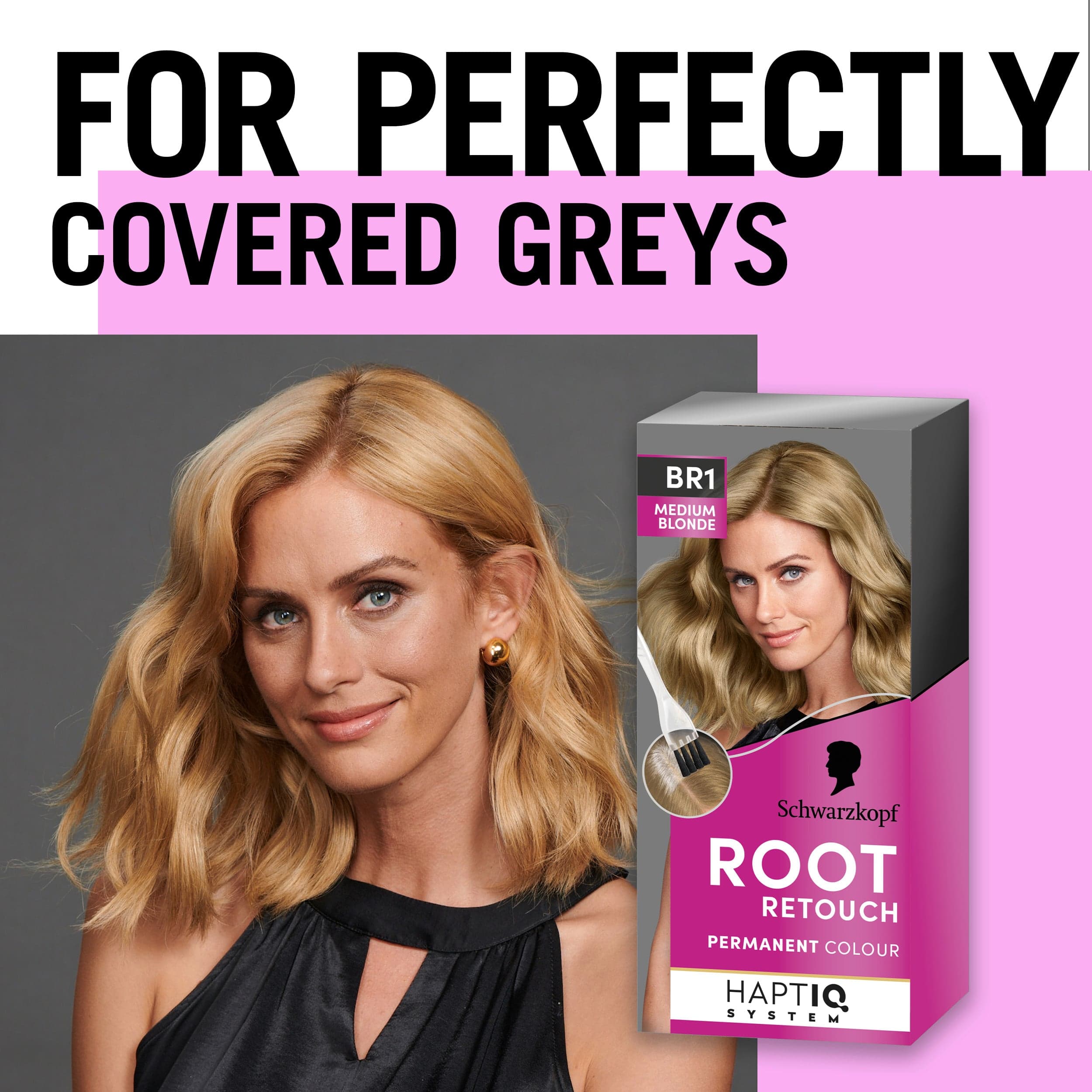 Schwarzkopf Root Retouch Permanent Color BR1 Medium Blonde - produktbild 3