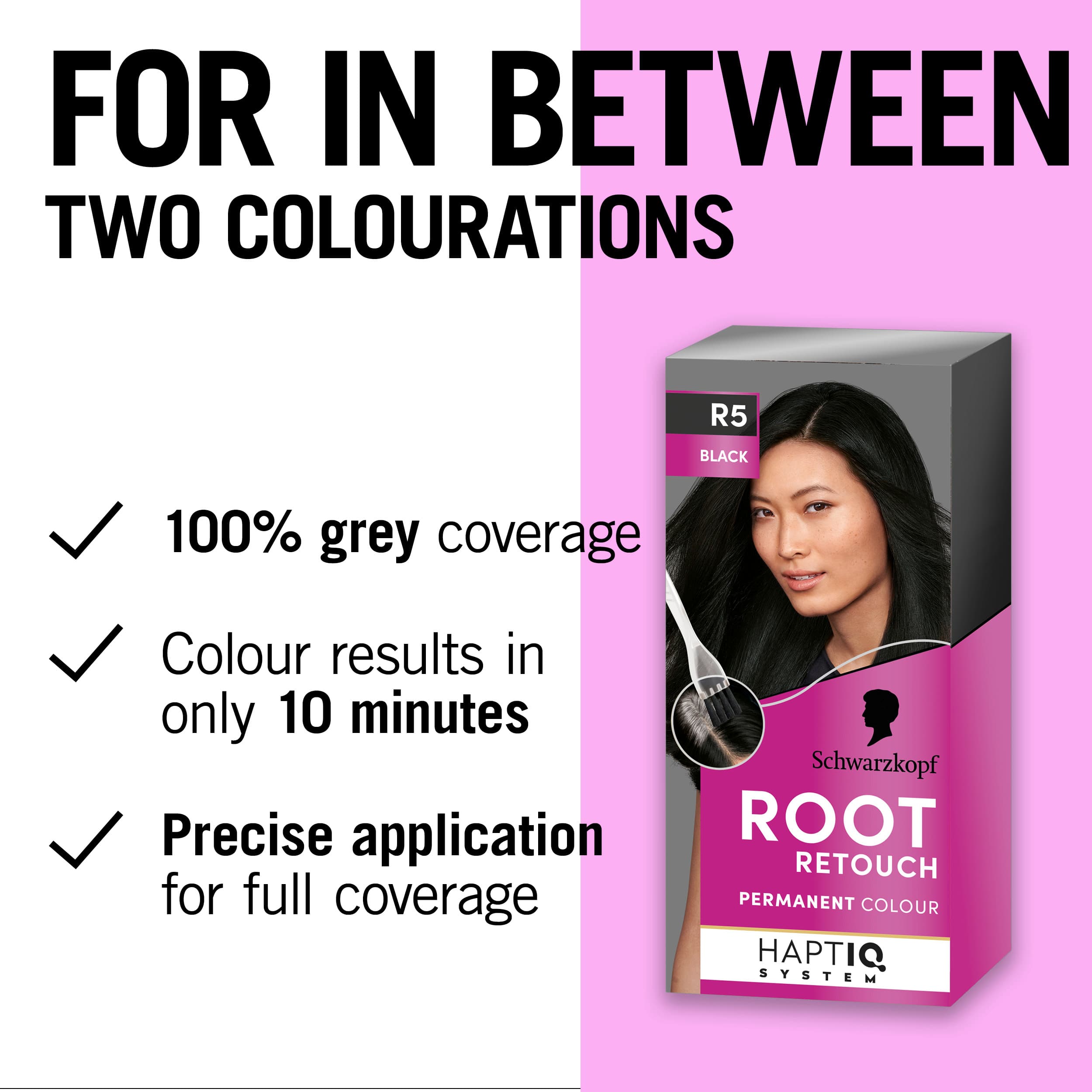 Schwarzkopf Root Retouch Permanent Color R5 Black 2