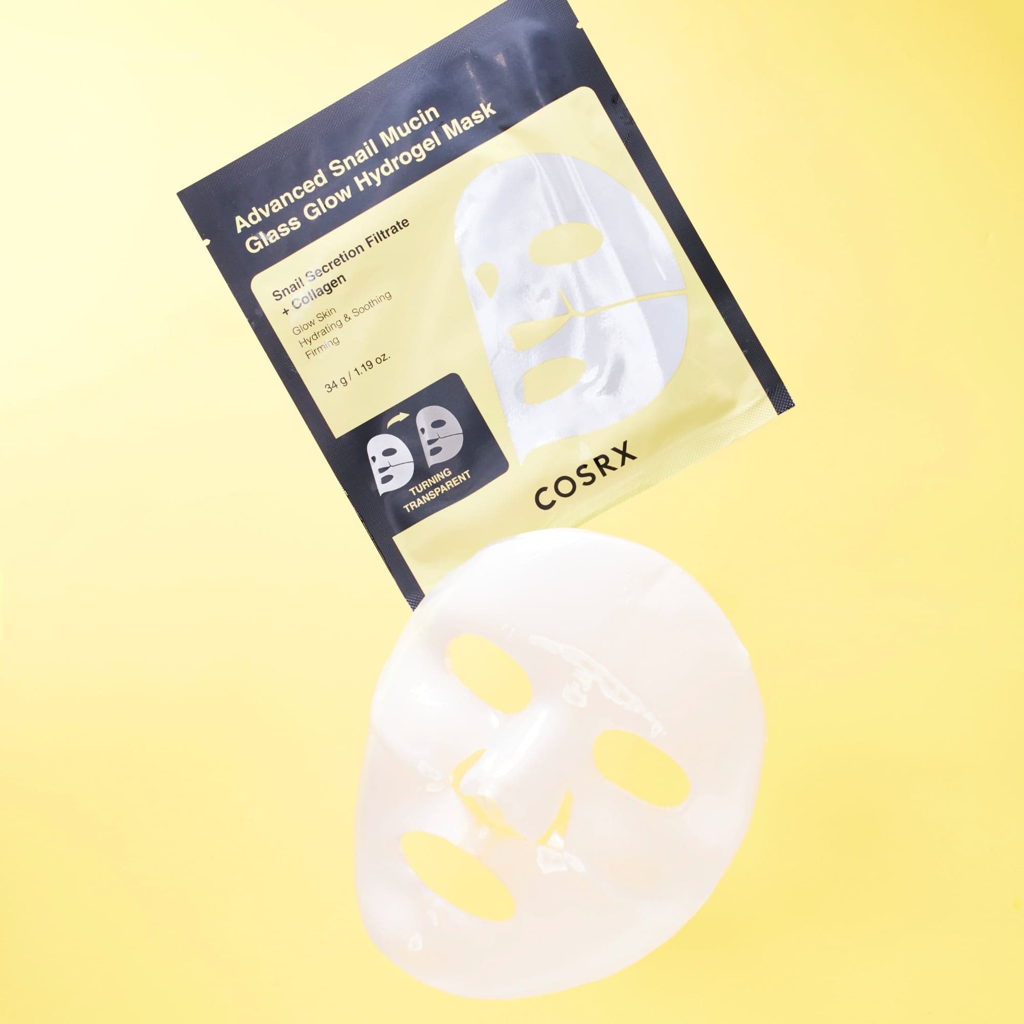 COSRX Advanced Snail Mucin Glass Glow Hydrogel Mask 3 st 5