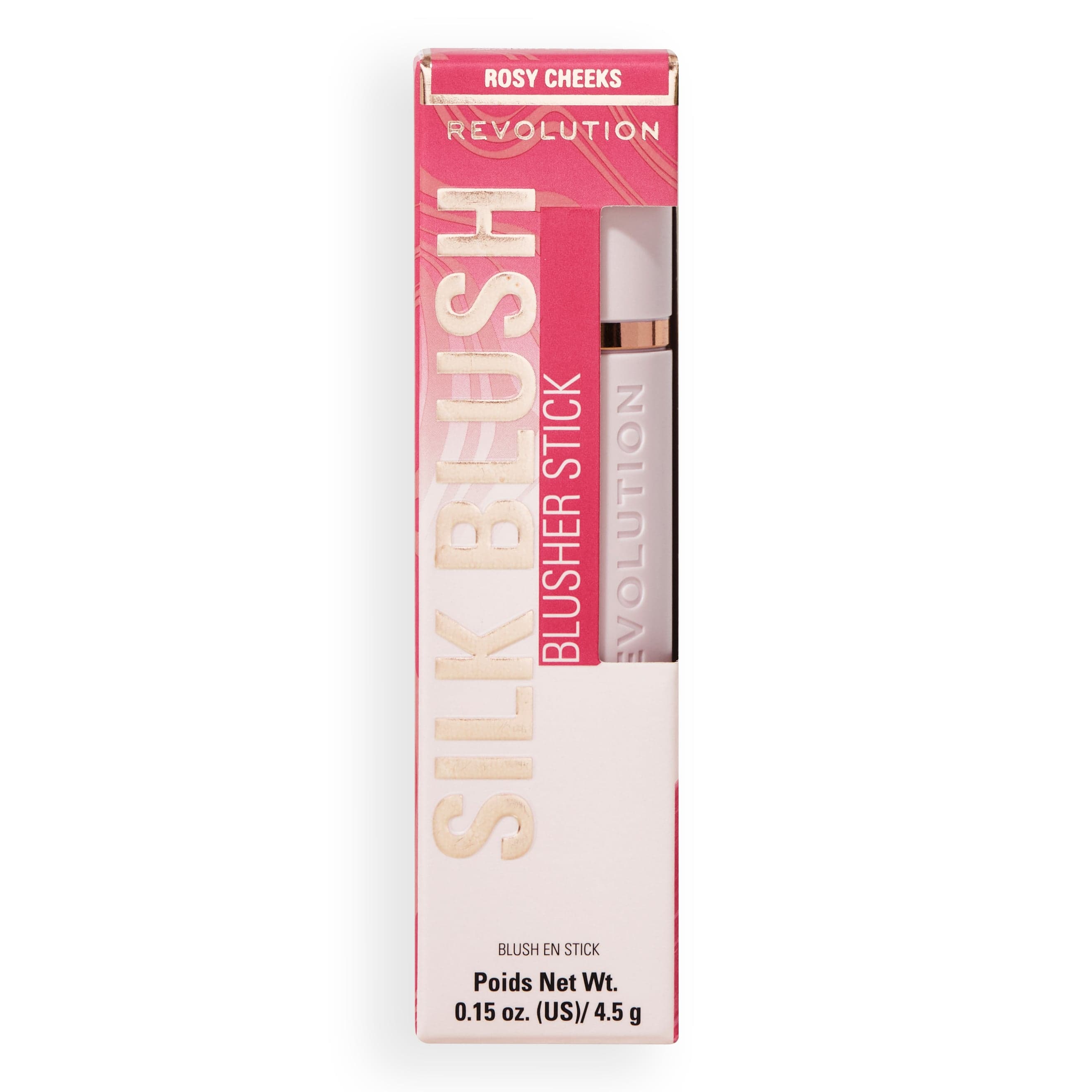 Revolution Skin Silk Marble Blush Stick Rosy Cheeks 4,5 g - produktbild 3