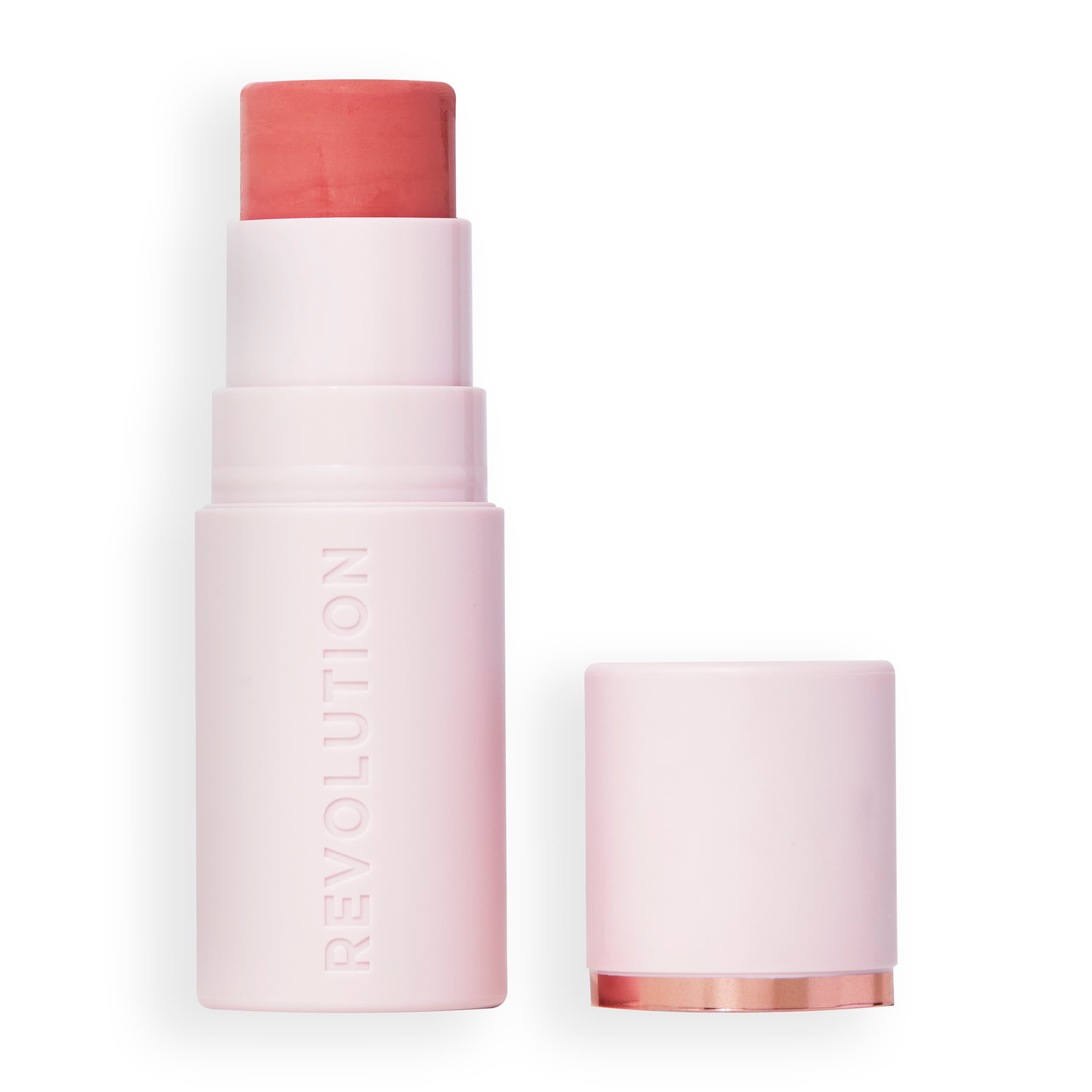 Revolution Skin Silk Marble Blush Stick Peachy Pink 4,5 g 1
