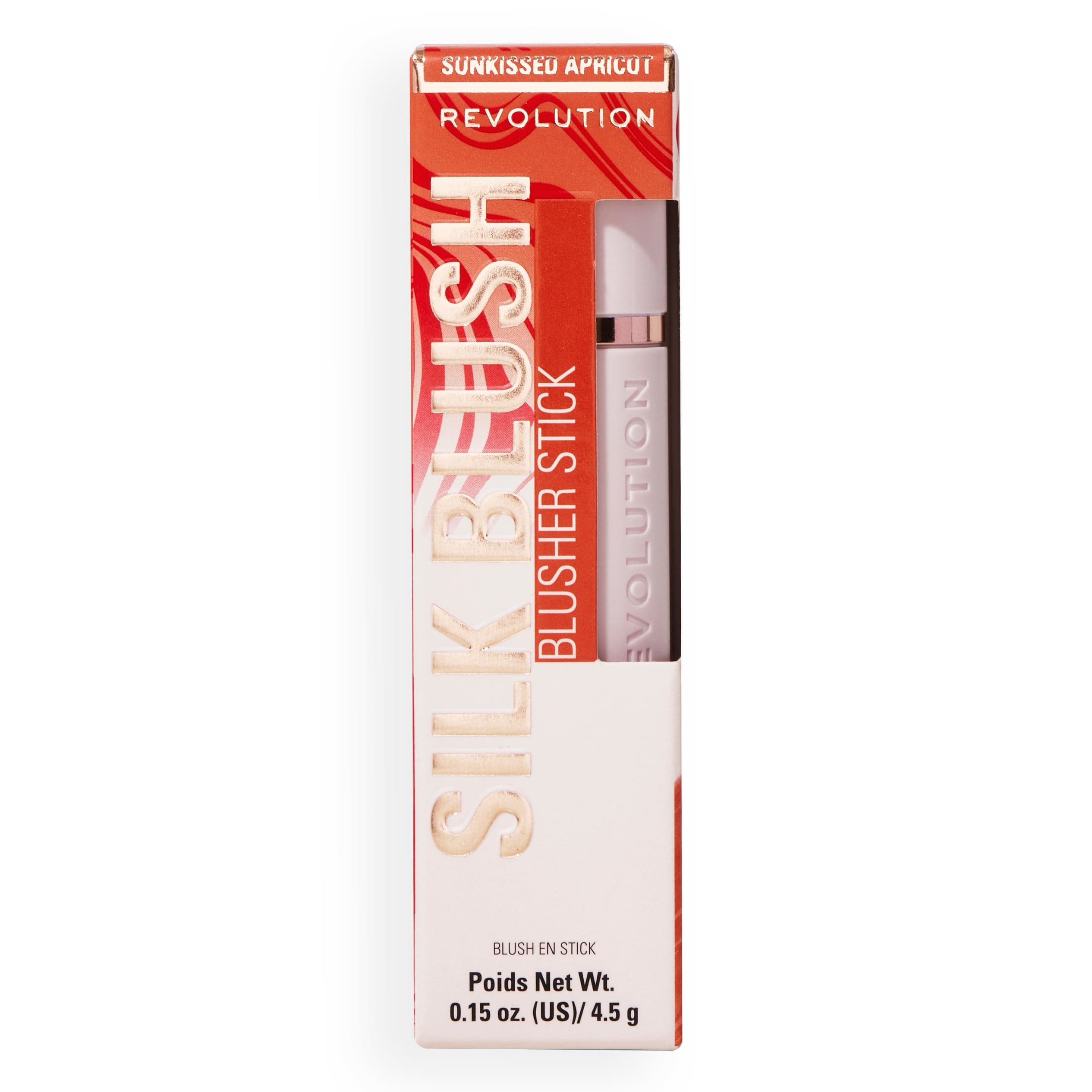 Revolution Skin Silk Marble Blush Stick Sunkissed Apricot 4,5 g - produktbild 3