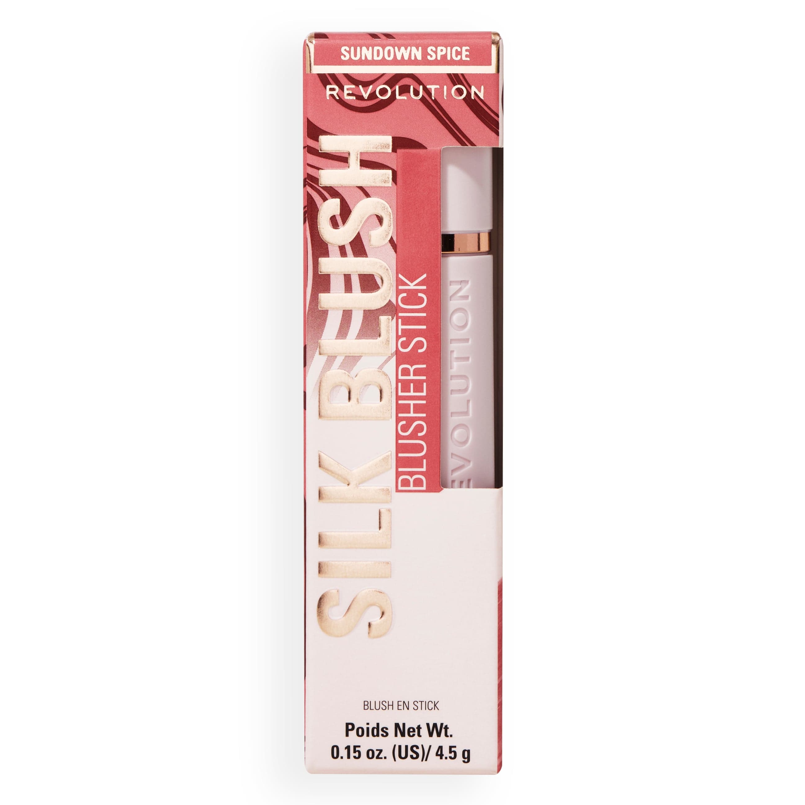 Revolution Skin Silk Marble Blush Stick Sundown Spice 4,5 g - produktbild 3