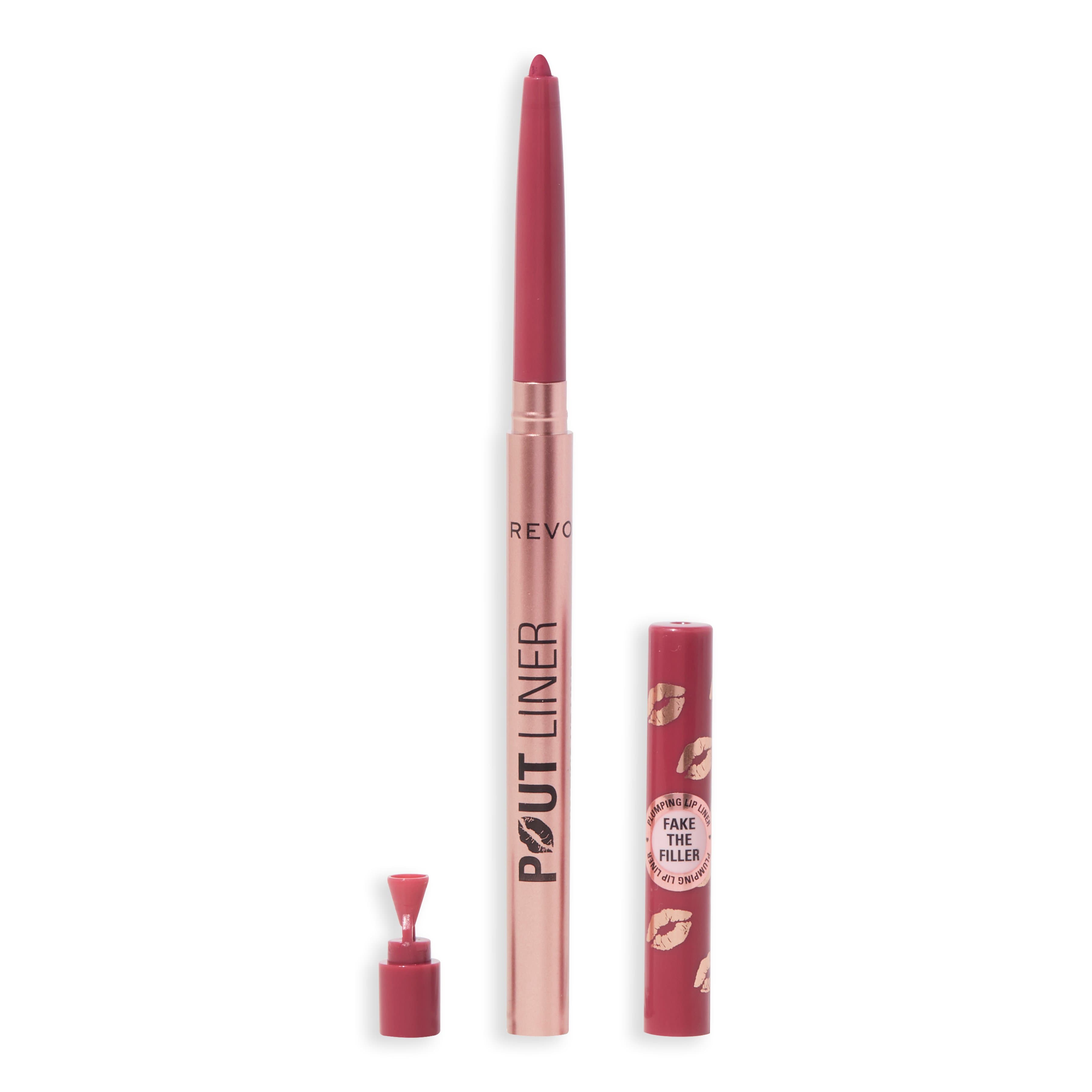 Revolution Pout Bomb Plumping Lip Liner Jelly Berry Mauve 0,2 g - produktbild 2