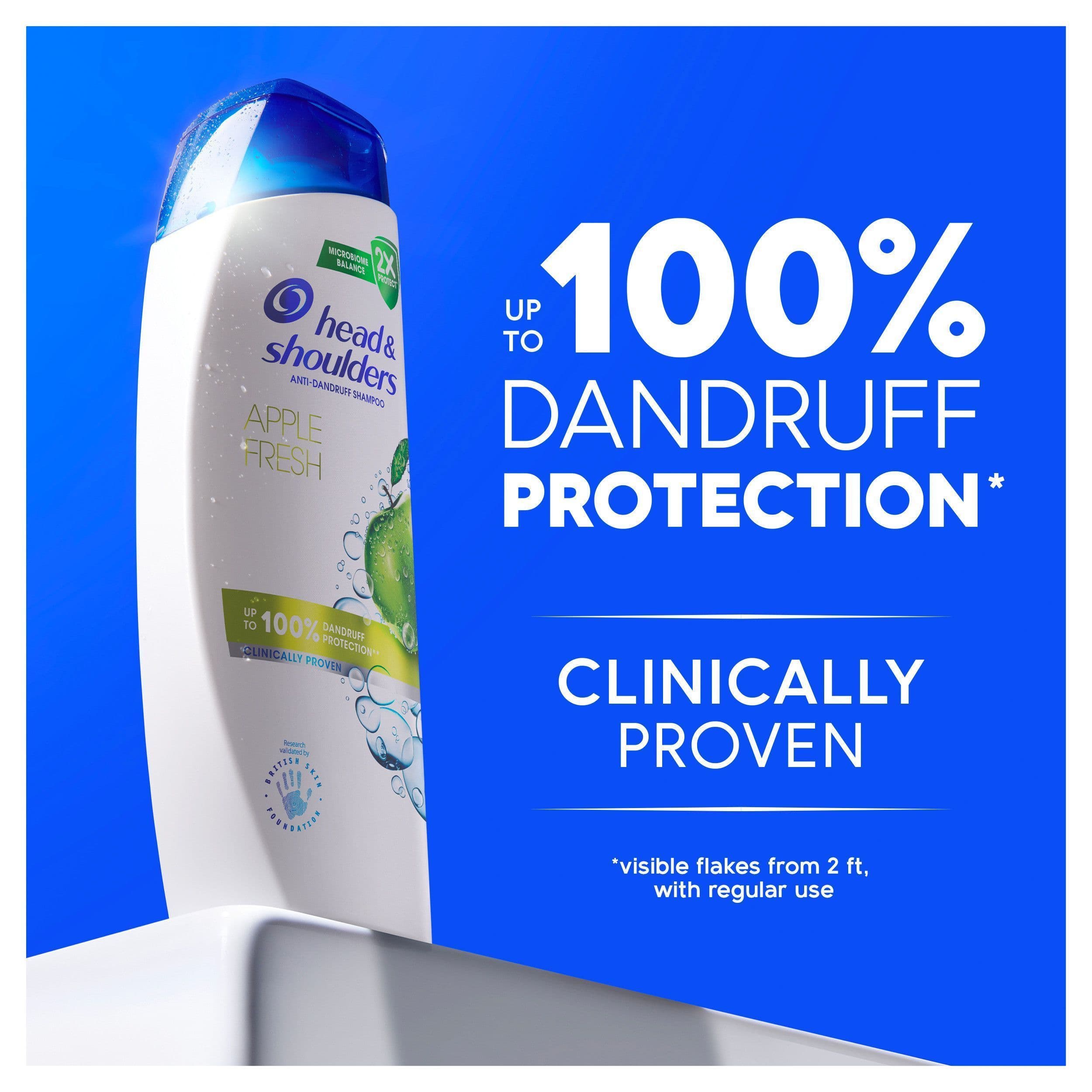 Head & Shoulders Apple Fresh Shampoo mot mjäll 500 ml 2