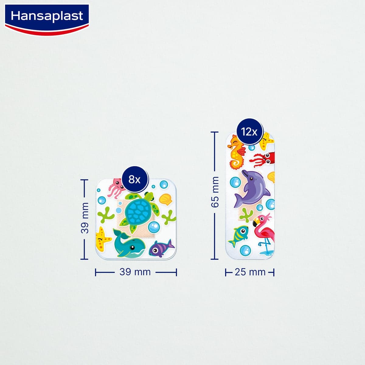 Hansaplast Aqua Protect Kids Plåster 20 st - produktbild 3