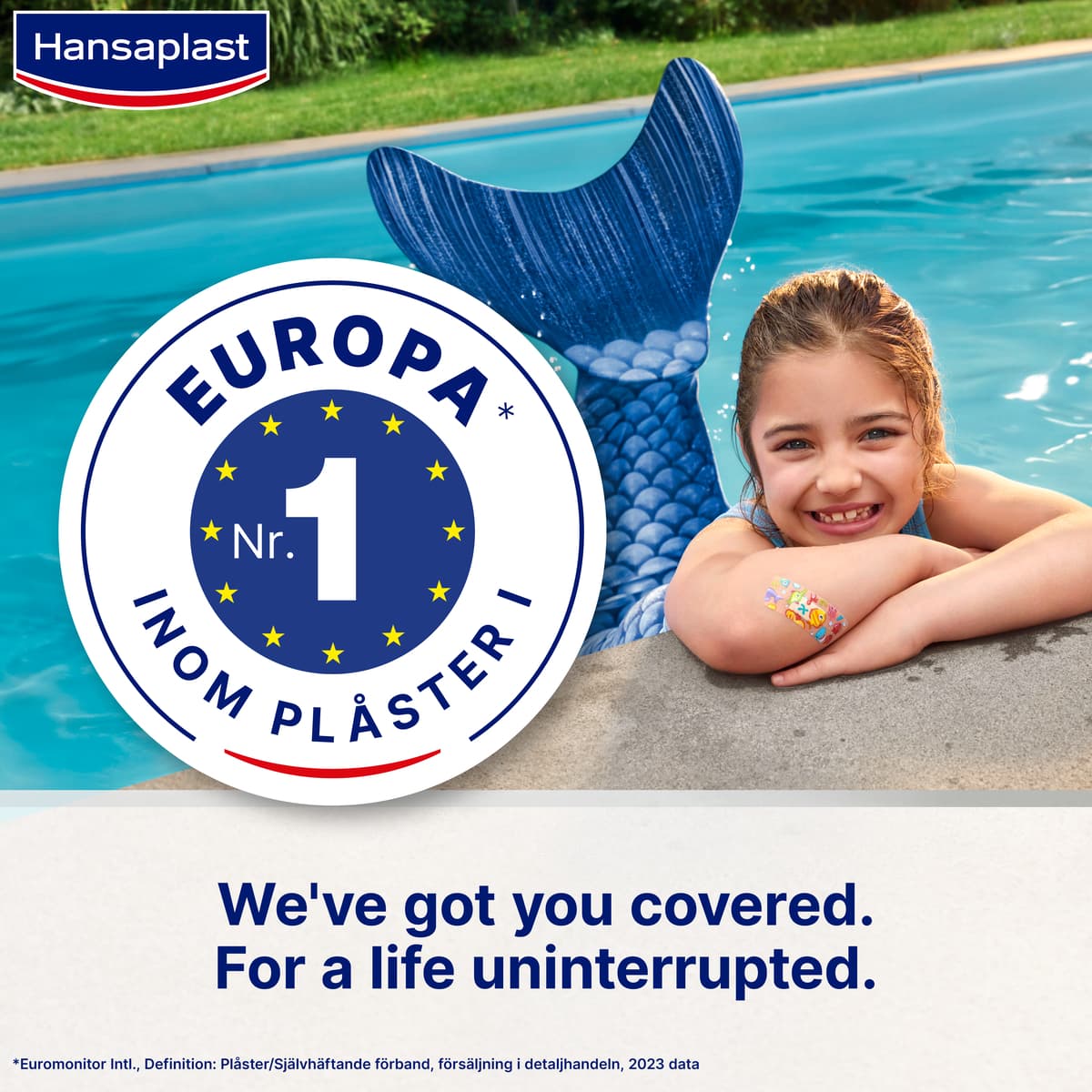 Hansaplast Aqua Protect Kids Plåster 20 st - produktbild 5