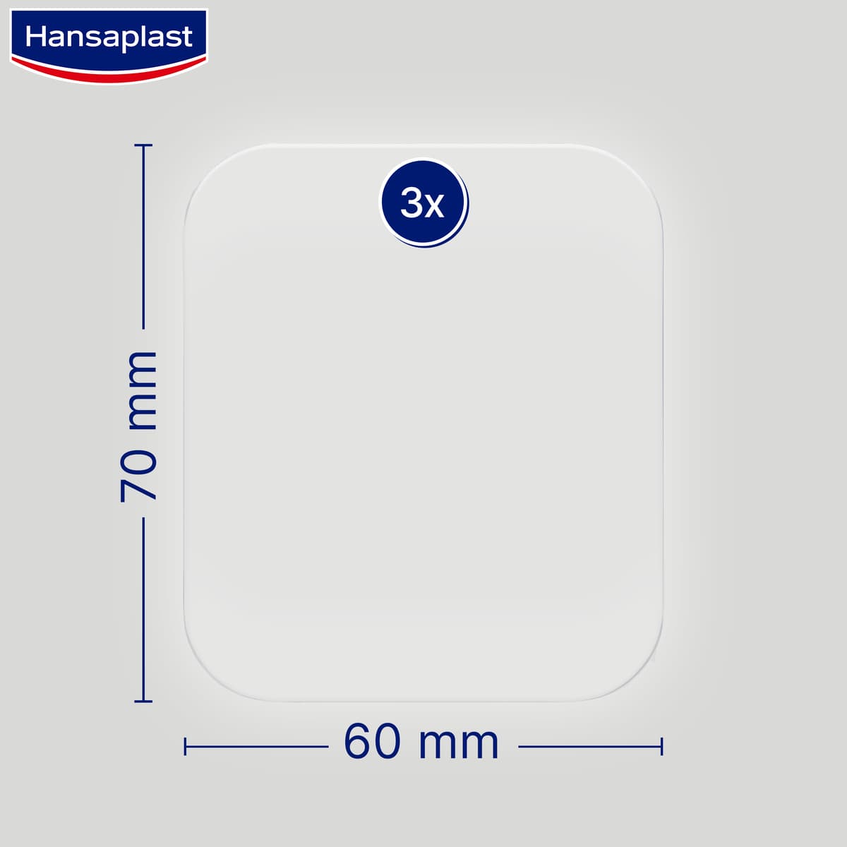 Hansaplast Second Skin XL 3-pack - produktbild 3