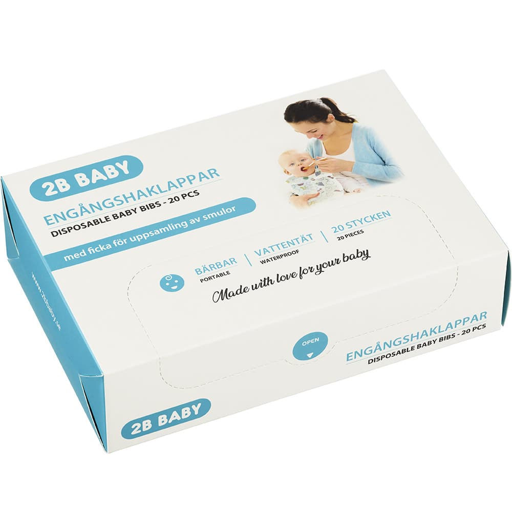 2B Baby Haklapp 20-pack 1
