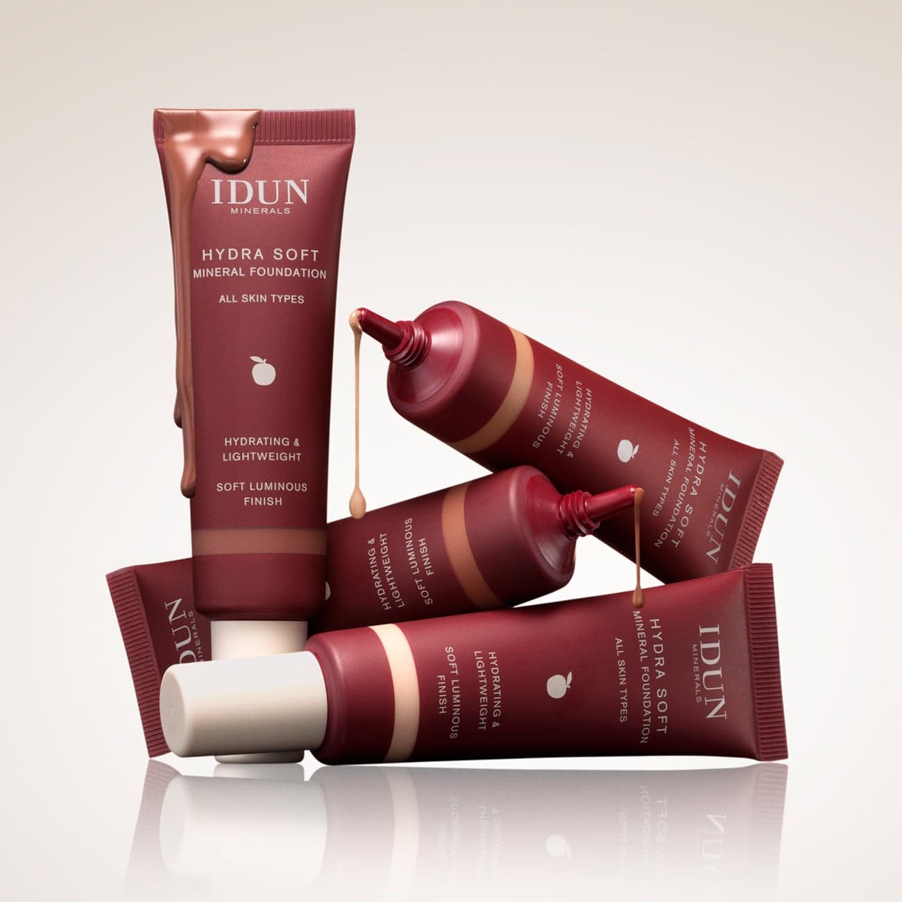 IDUN Minerals Hydra Soft Mineral Foundation Svea 30 ml - produktbild 5