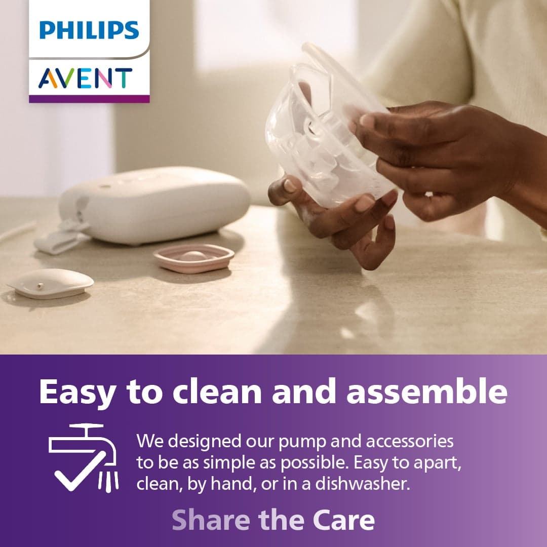 Philips Avent Stora Bröstskydd och Inlägg Handsfree 2 st - produktbild 5