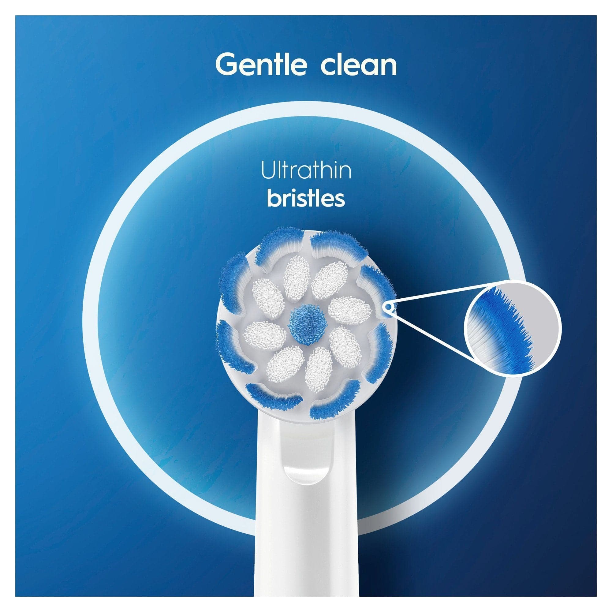 Oral-B Sensitive Clean Tandborsthuvuden 8 st - produktbild 2
