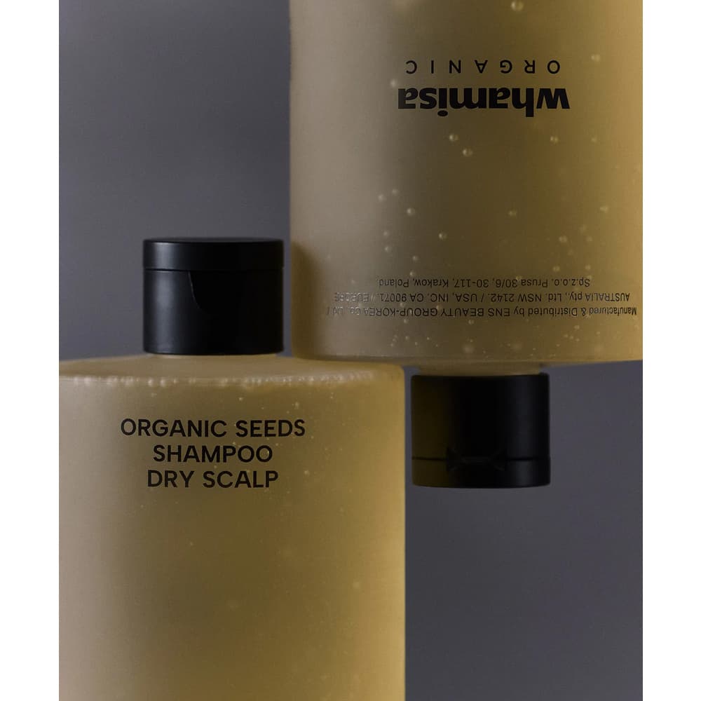 Whamisa Organic Seeds Shampoo Dry Scalp 490 ml 3