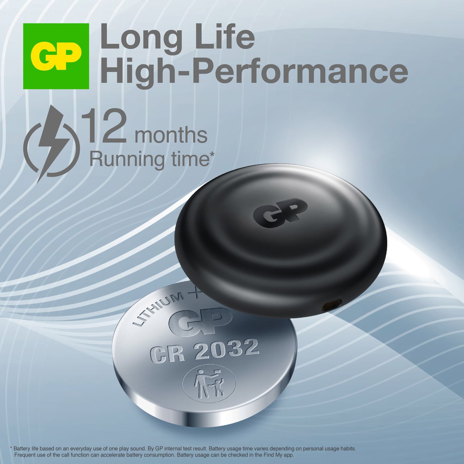 GP Batteries eTag Smart Tracker Svart 1 st 5