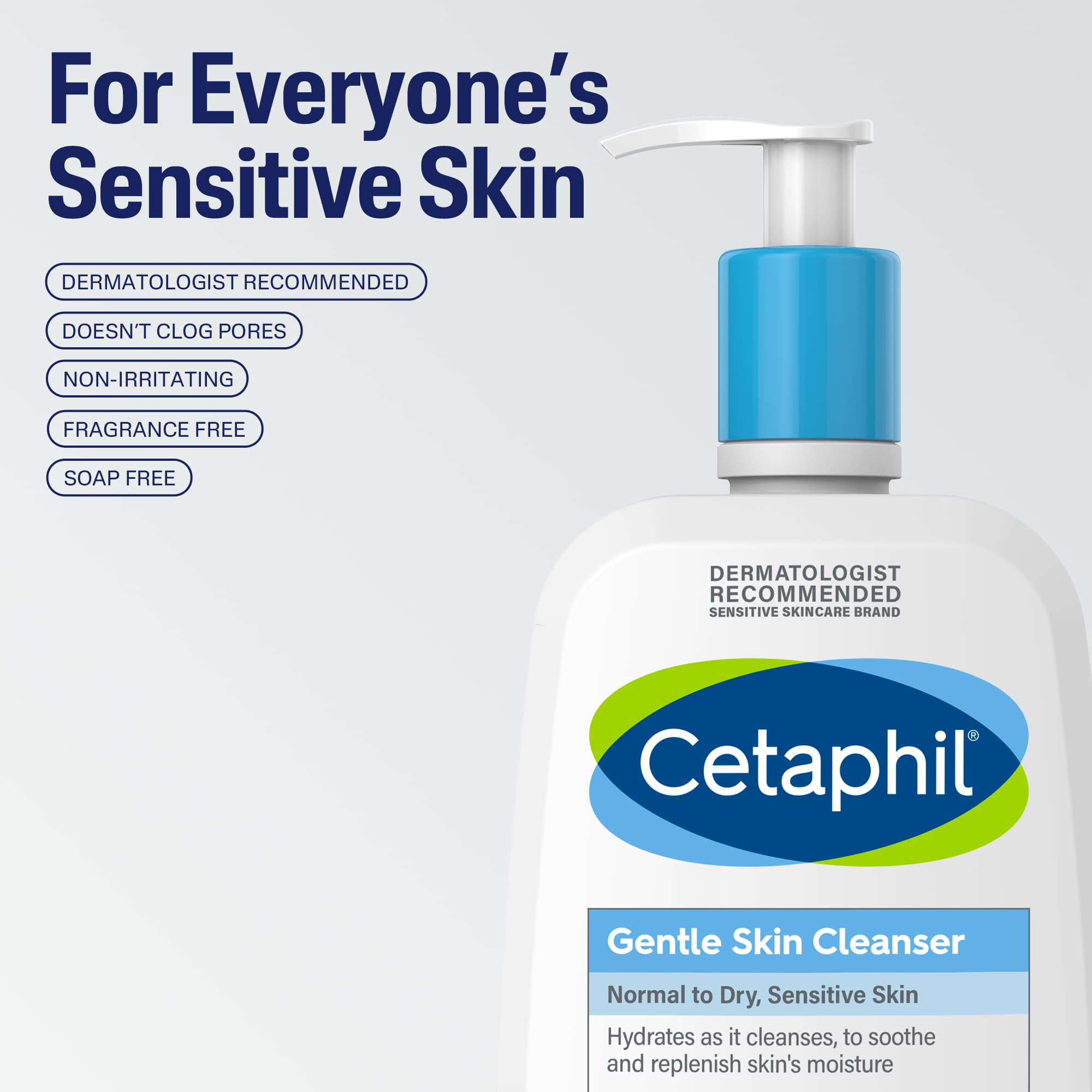 Cetaphil Gentle Skin Cleanser 473 ml 2