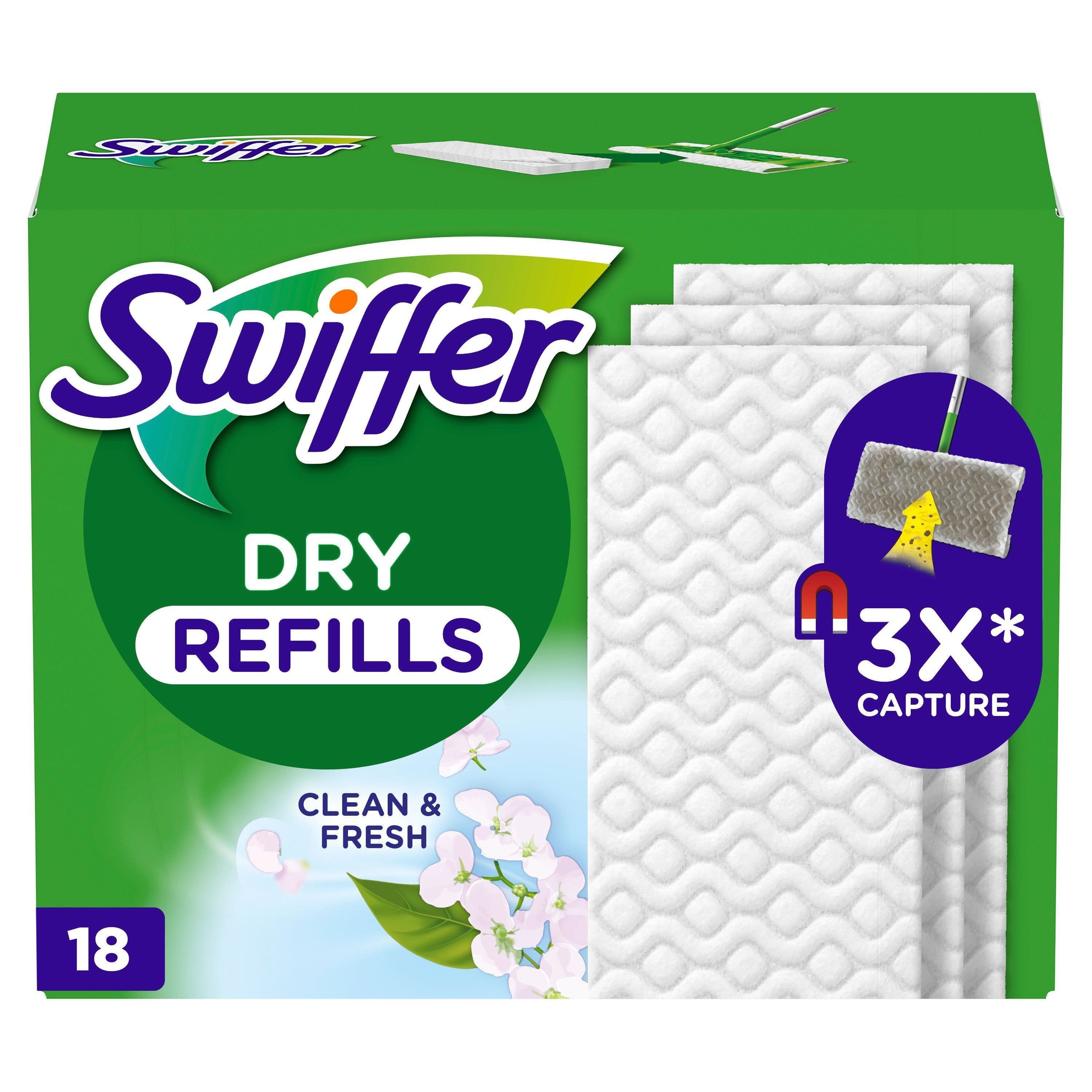 Swiffer Dry Torra Rengöringsdukar för Golv 18 st