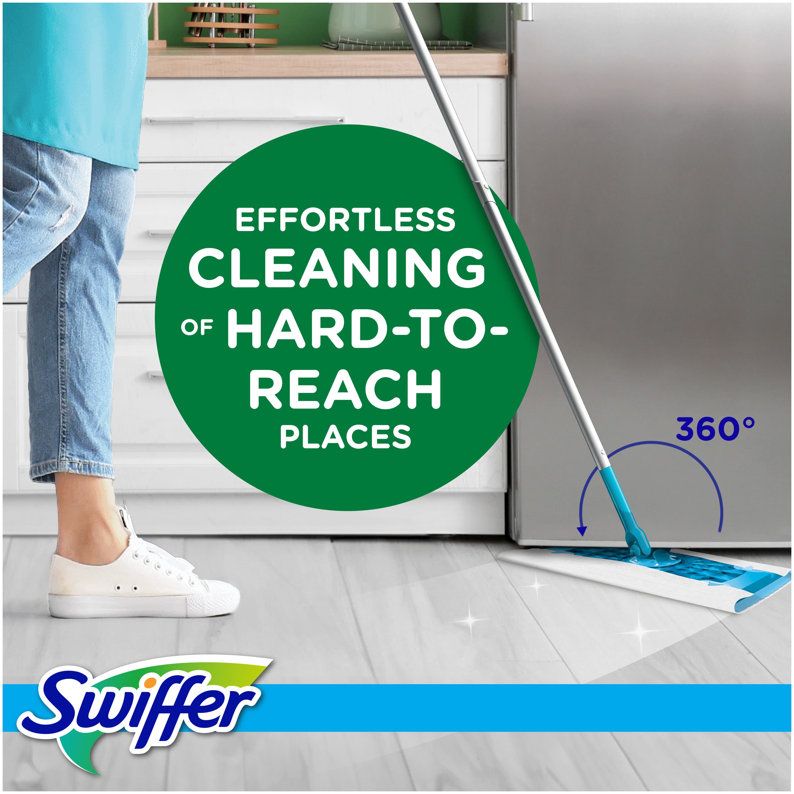 Swiffer Wet Fuktiga Rengöringsdukar för Golv Lemon 10 st 5