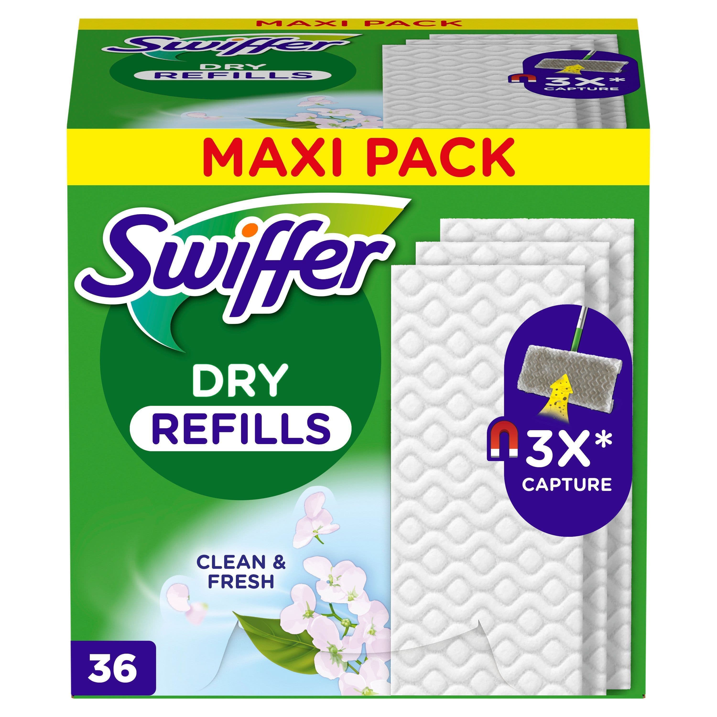 Swiffer Dry Torra Rengöringsdukar för Golv 36 st