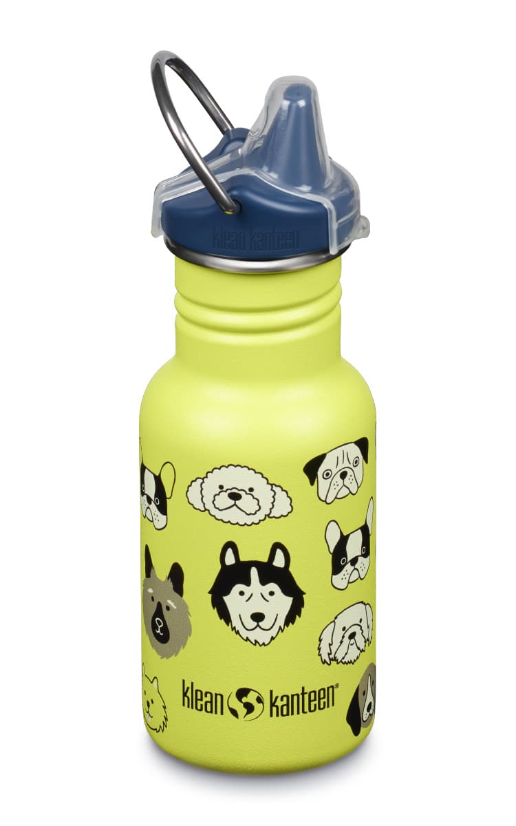 Klean Kanteen Kid Classic Narrow Dogs w/ Kid Sippy Cap 355 ml 2