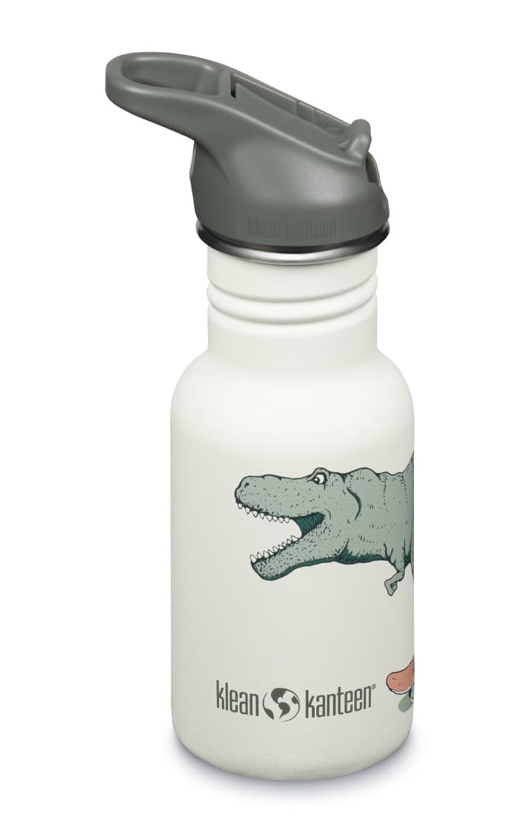 Klean Kanteen Kid Classic Narrow Dino Skate w/ Flip Seal Sport Cap 355 ml 2