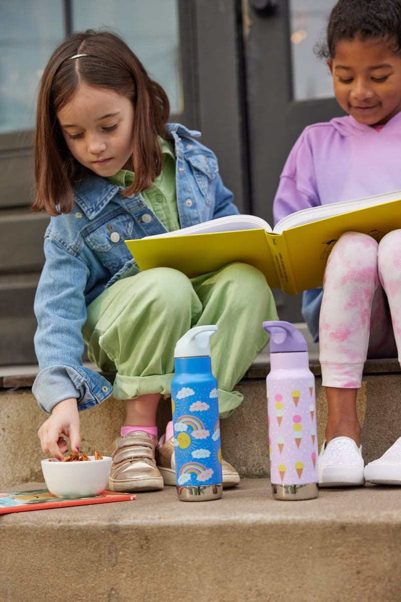 Klean Kanteen Insulated Kid Classic Narrow Ice Cream w/ Sport Cap 355 ml - produktbild 2