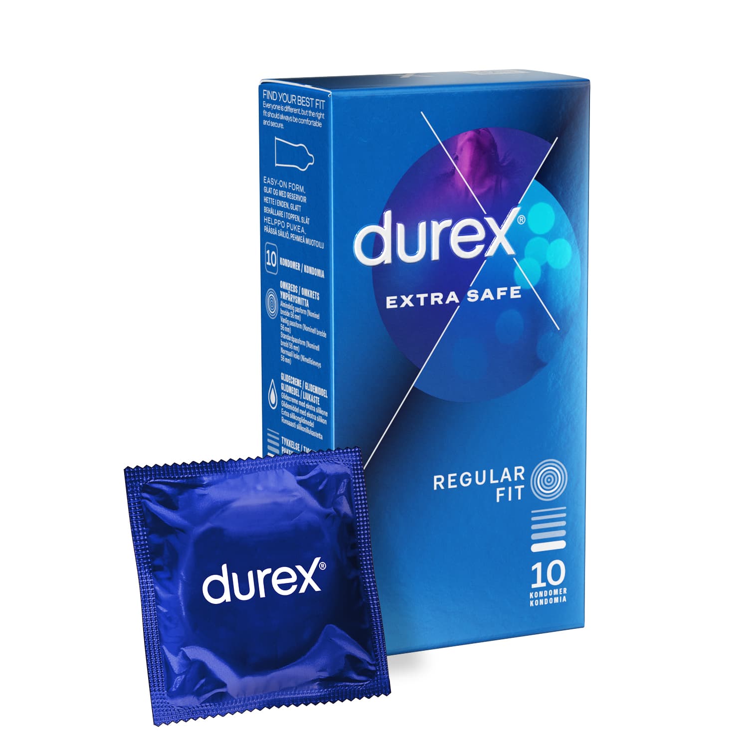 Durex Extra Safe Kondomer 10 st