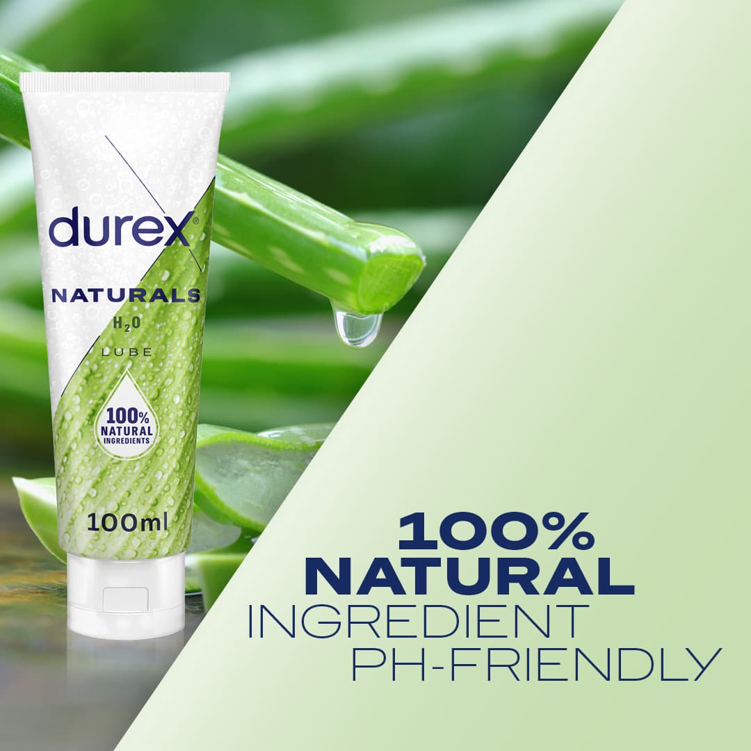 Durex Naturals H2O Lube 100 ml - produktbild 5