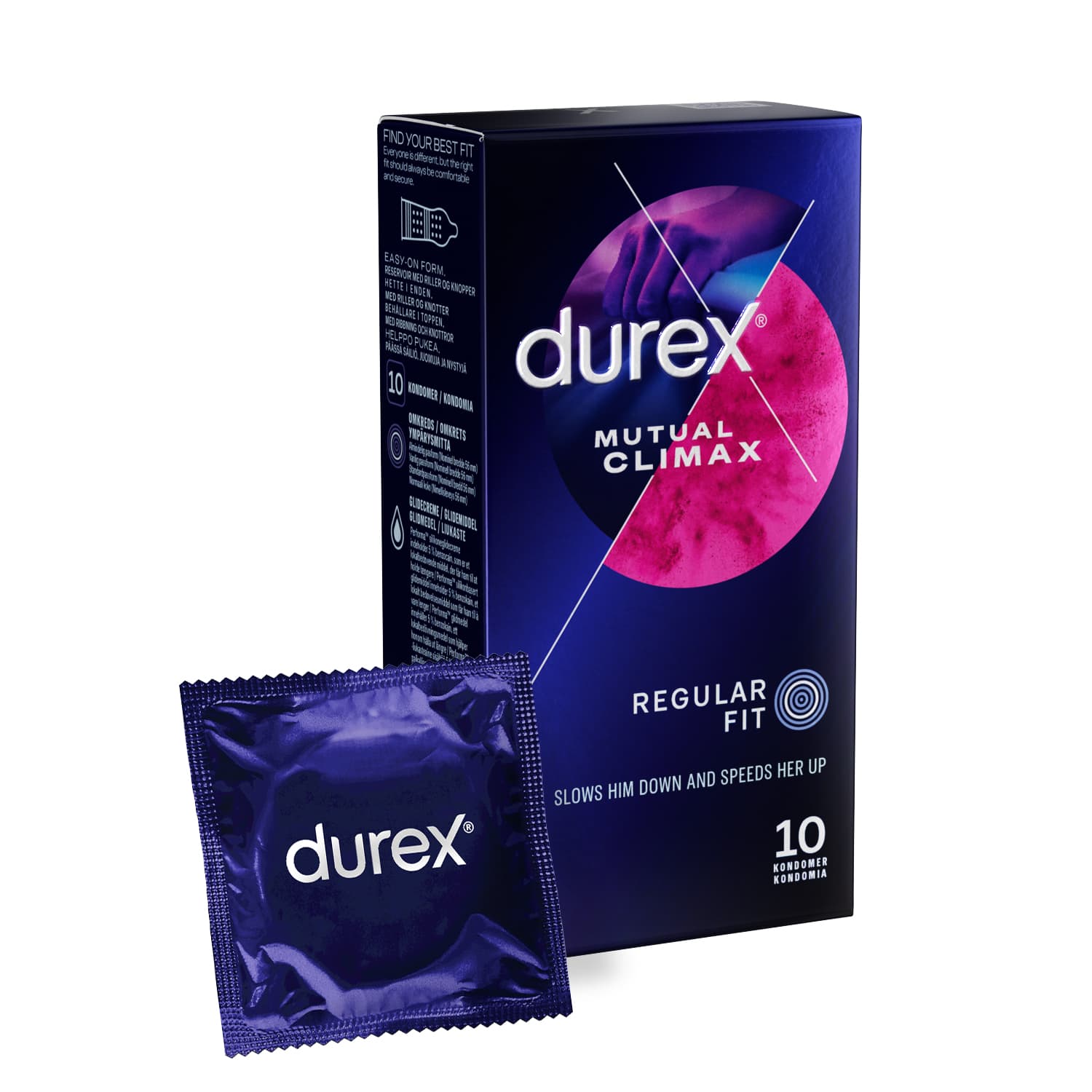 Durex Mutual Climax Kondomer 10 st