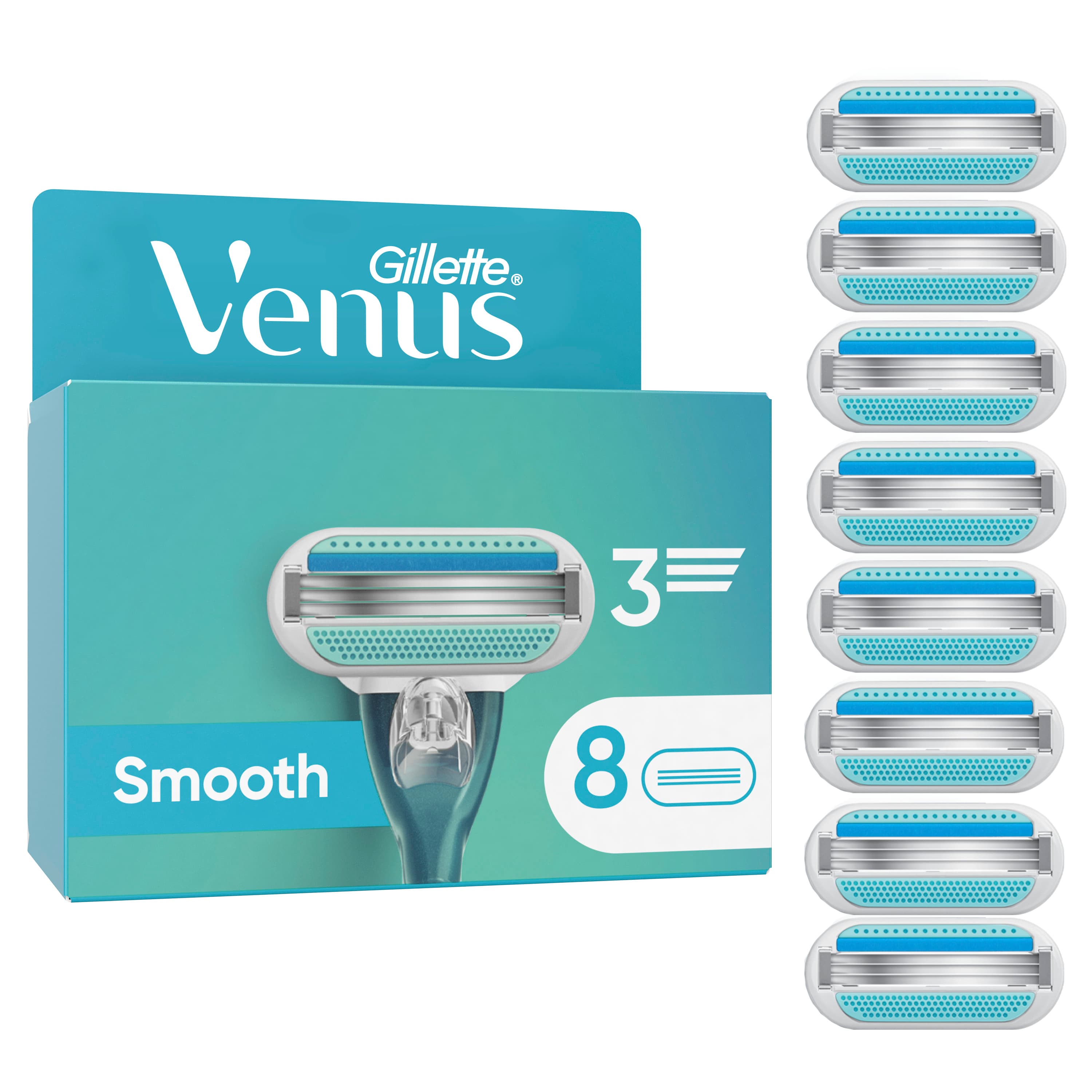 Gillette Venus Smooth Rakblad 8 st