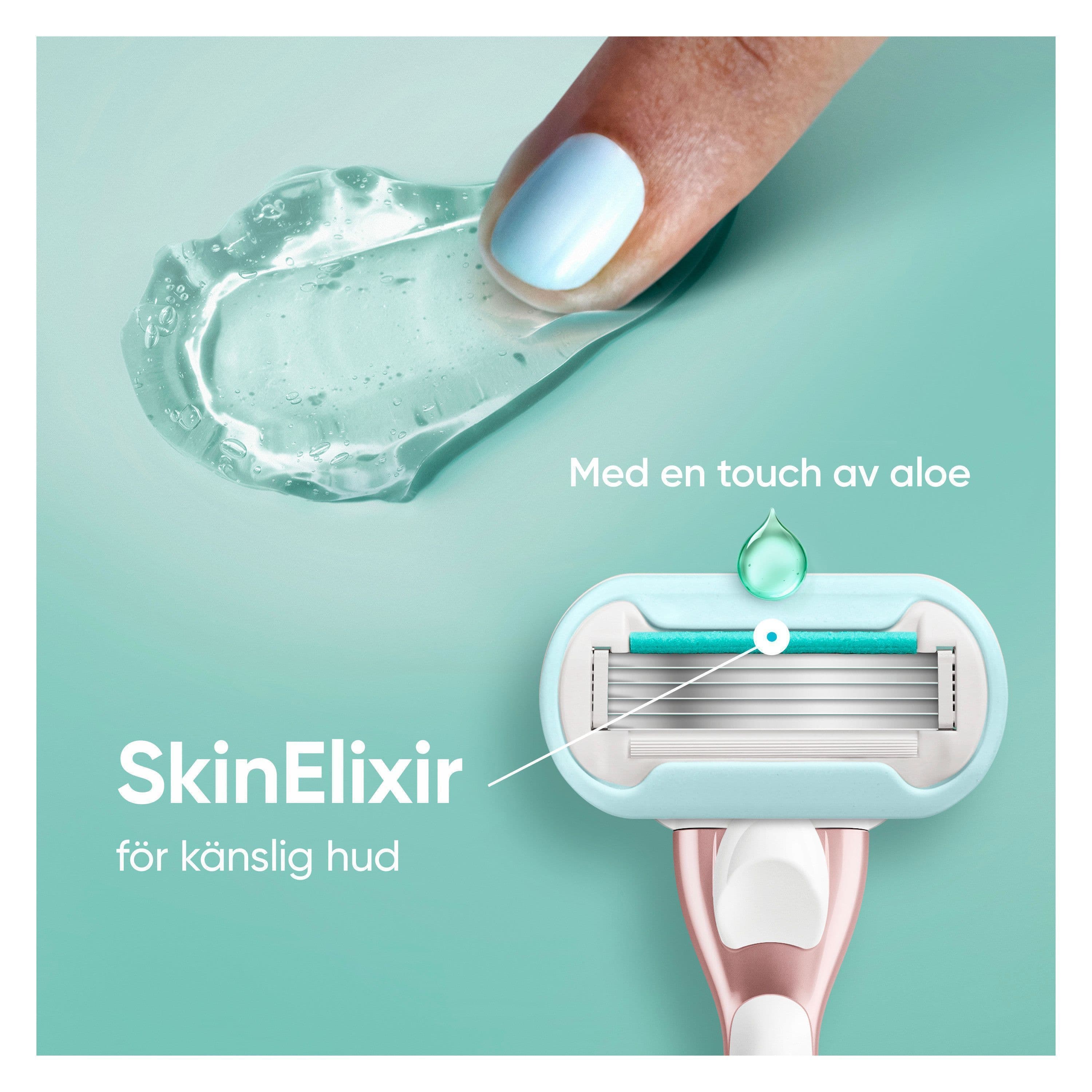 Gillette Venus Pro Smooth Sensitive Rakblad 3 st 4