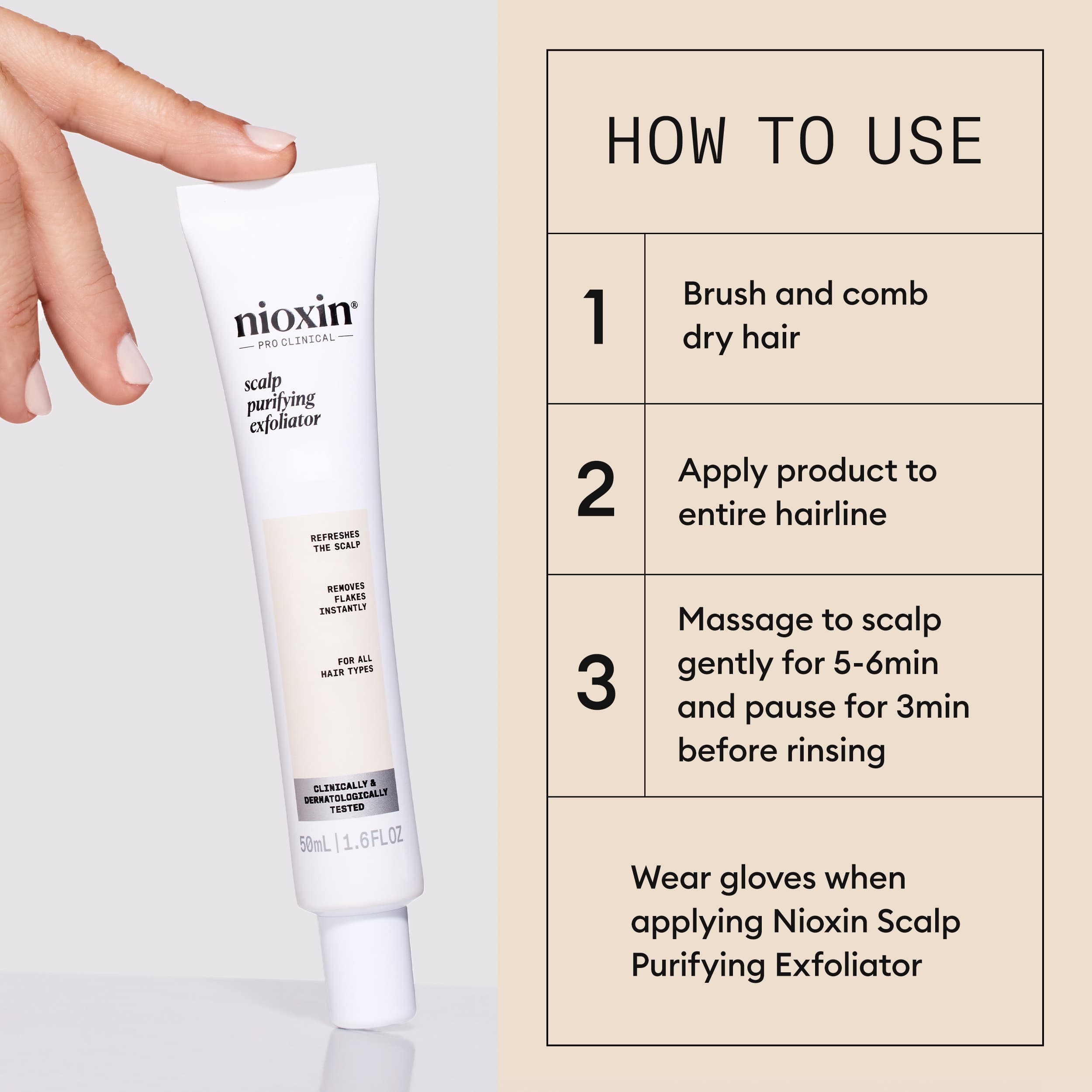Nioxin Scalp Purifying Exfoliator 50 ml 3
