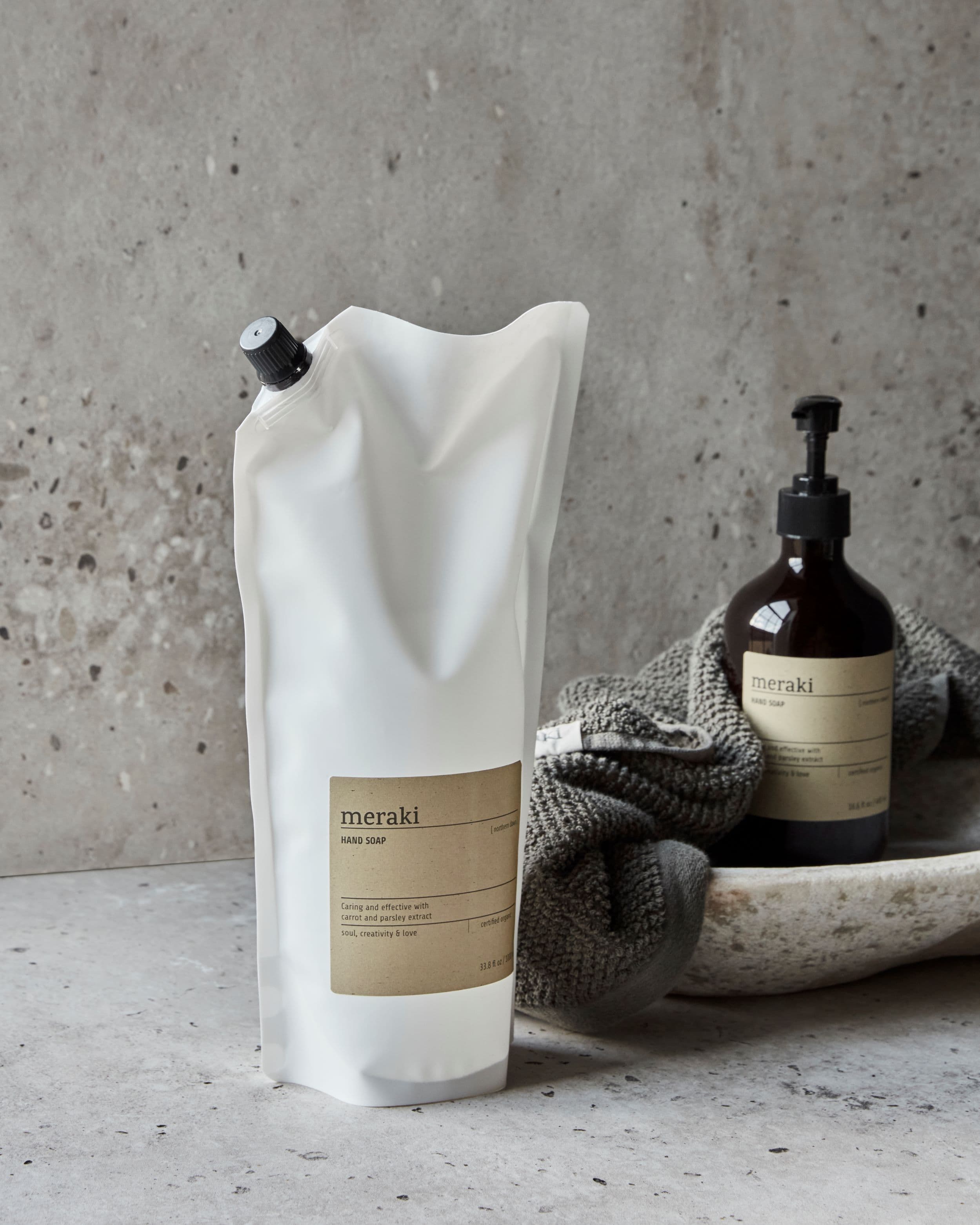 Meraki Hand Soap Northern Dawn Refill 1000 ml 3