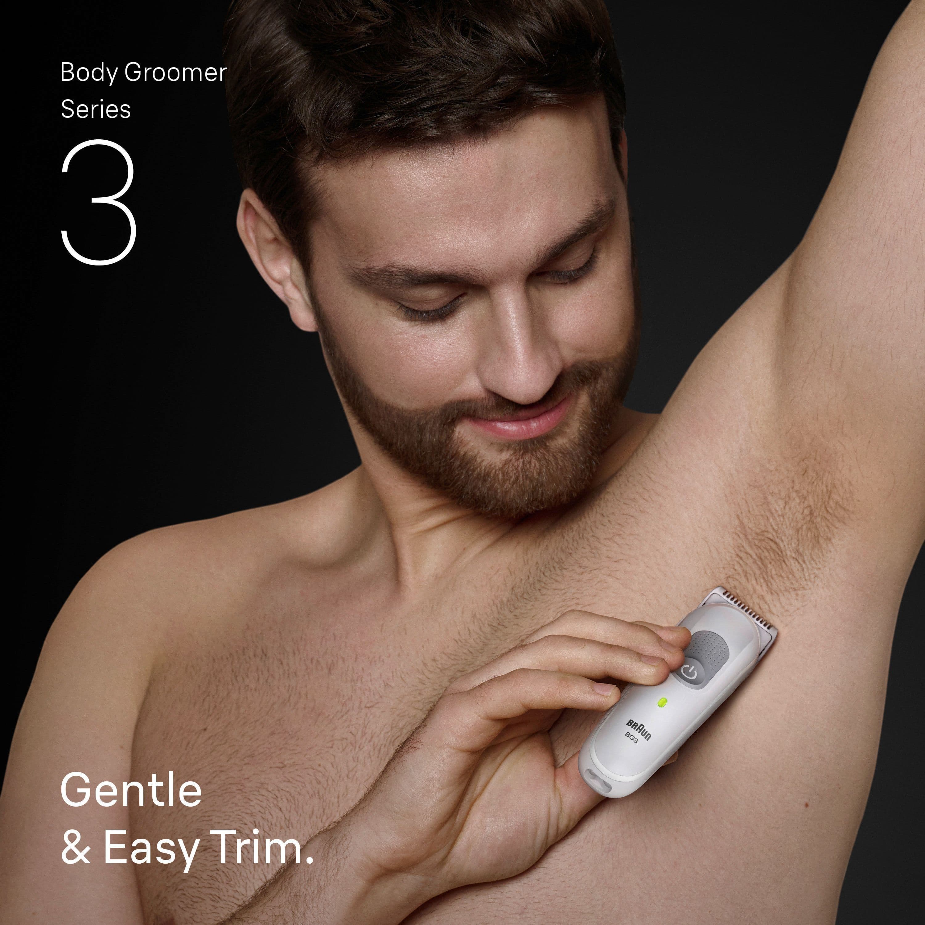 Braun Body Groomer Series 3 +3 Stylingverktyg BG3530 Grå 2