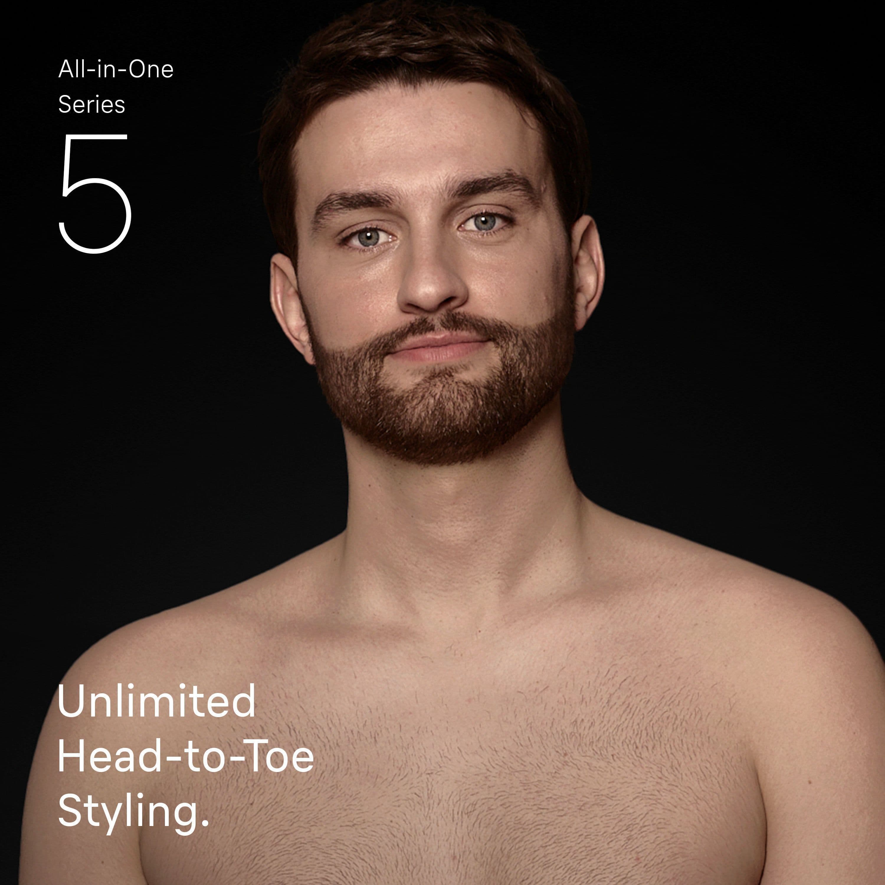 Braun All-in-One Series 5 9-in-1 Grooming Kit AIO5540 Svart 3