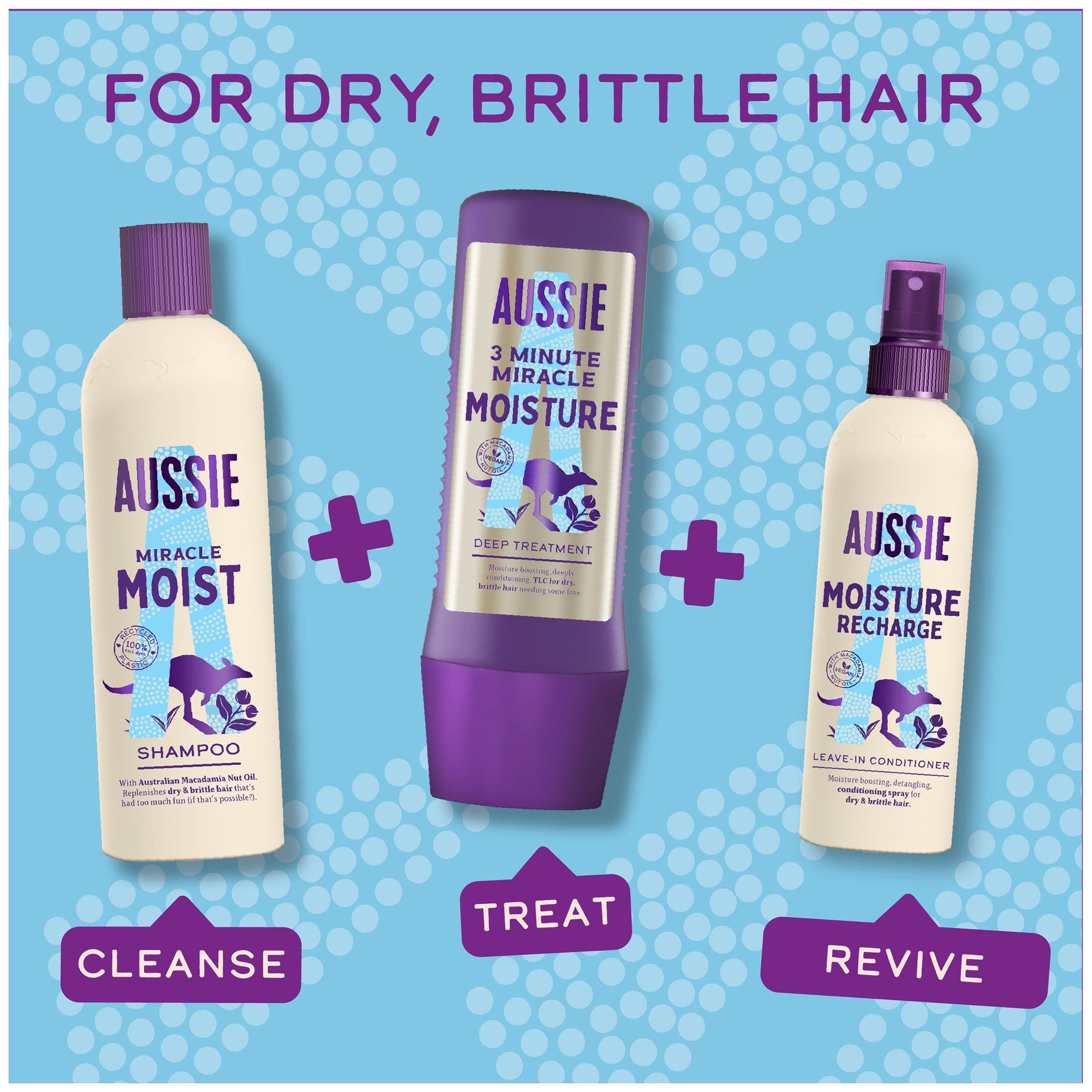 Aussie Leave In Balsamspray Miracle Moist 250 ml 5