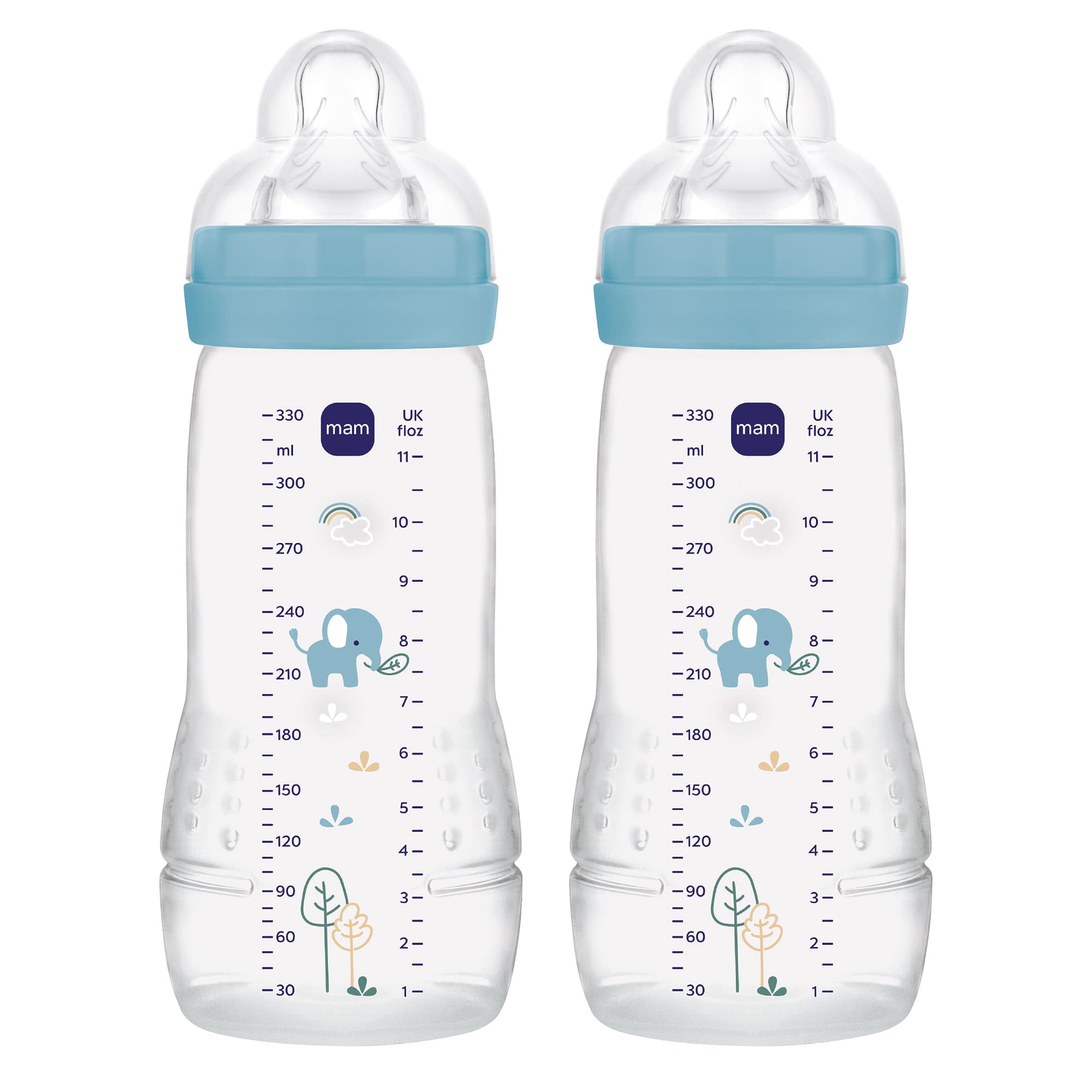 Mam Easy Active Blue 330 ml 2-pack