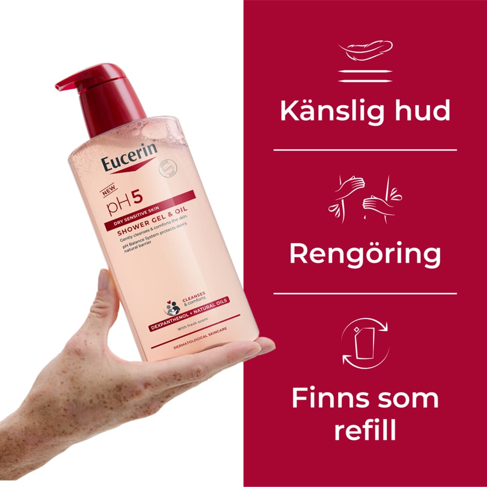Eucerin pH5 Shower Gel & Oil 400 ml 3