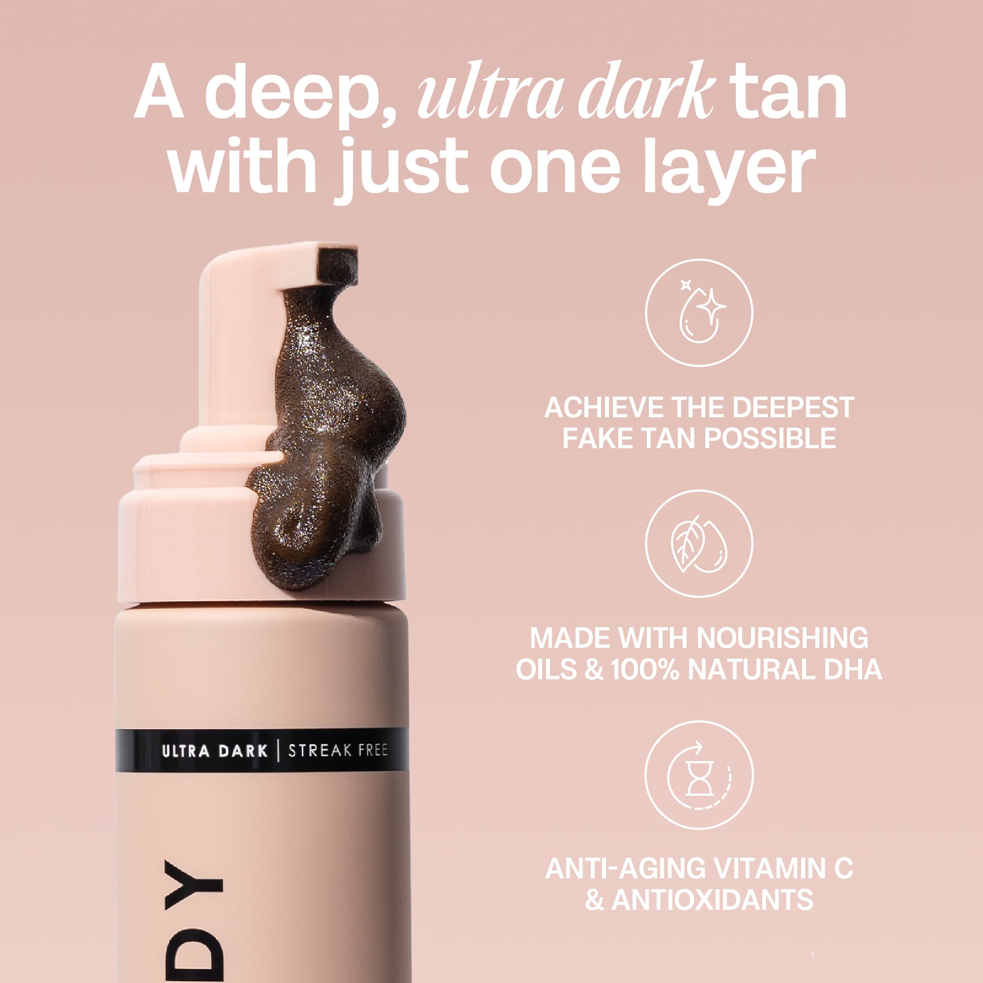 Bali Body Ultra Dark Self Tanning Mousse 200 ml 3