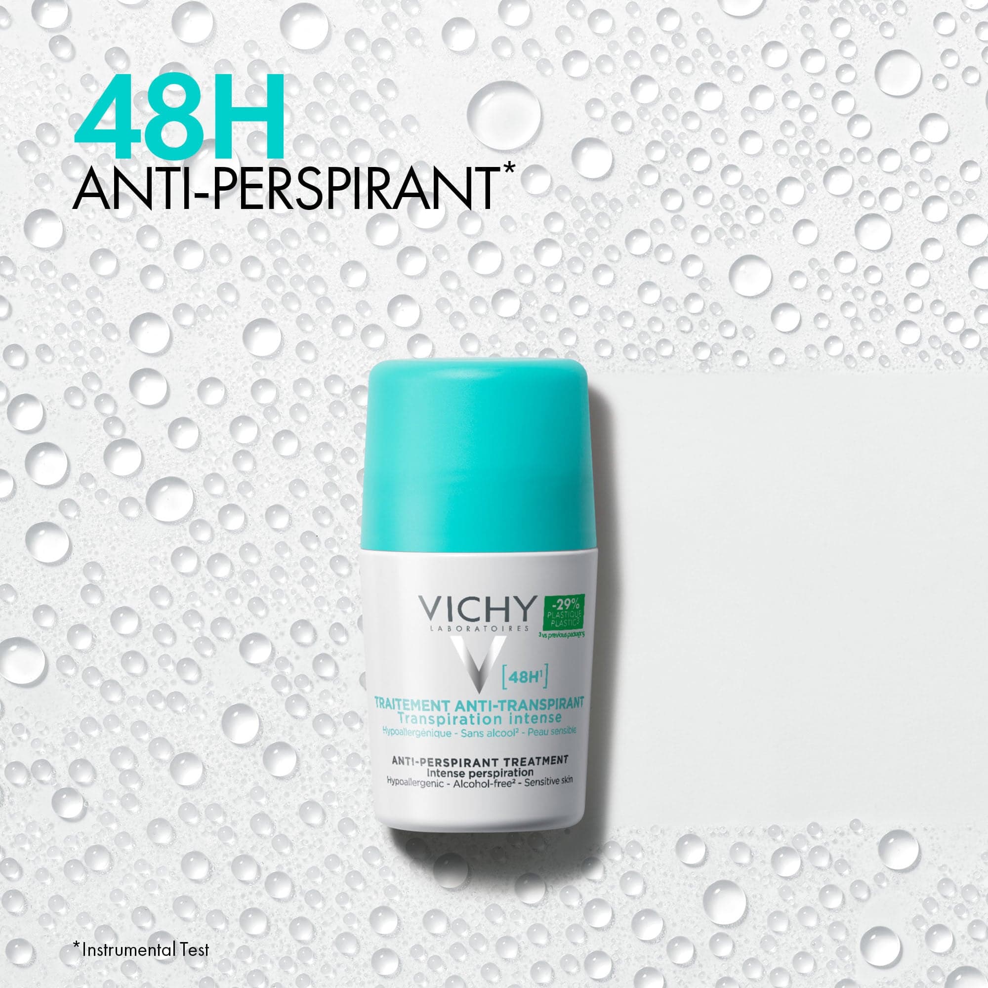 Vichy Antiperspirant Deodorant 48H 50ml - produktbild 3