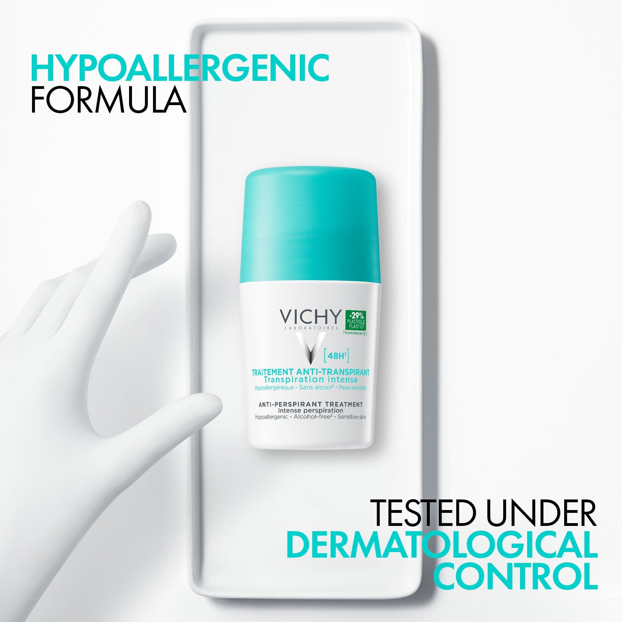Vichy Antiperspirant Deodorant 48H 50ml - produktbild 4