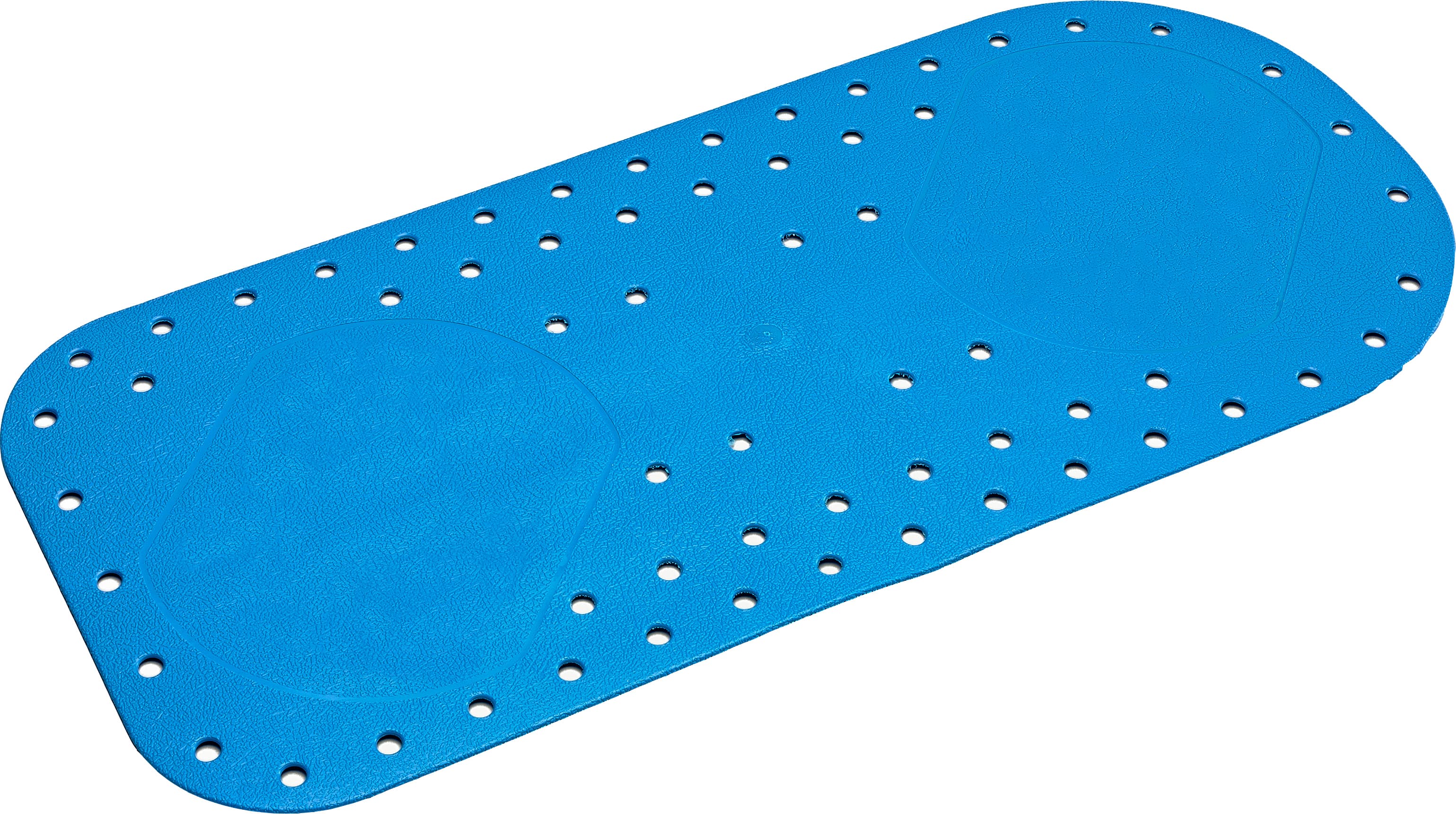 LunSch Halkmatta till Badkar Blå 74 x 35 cm