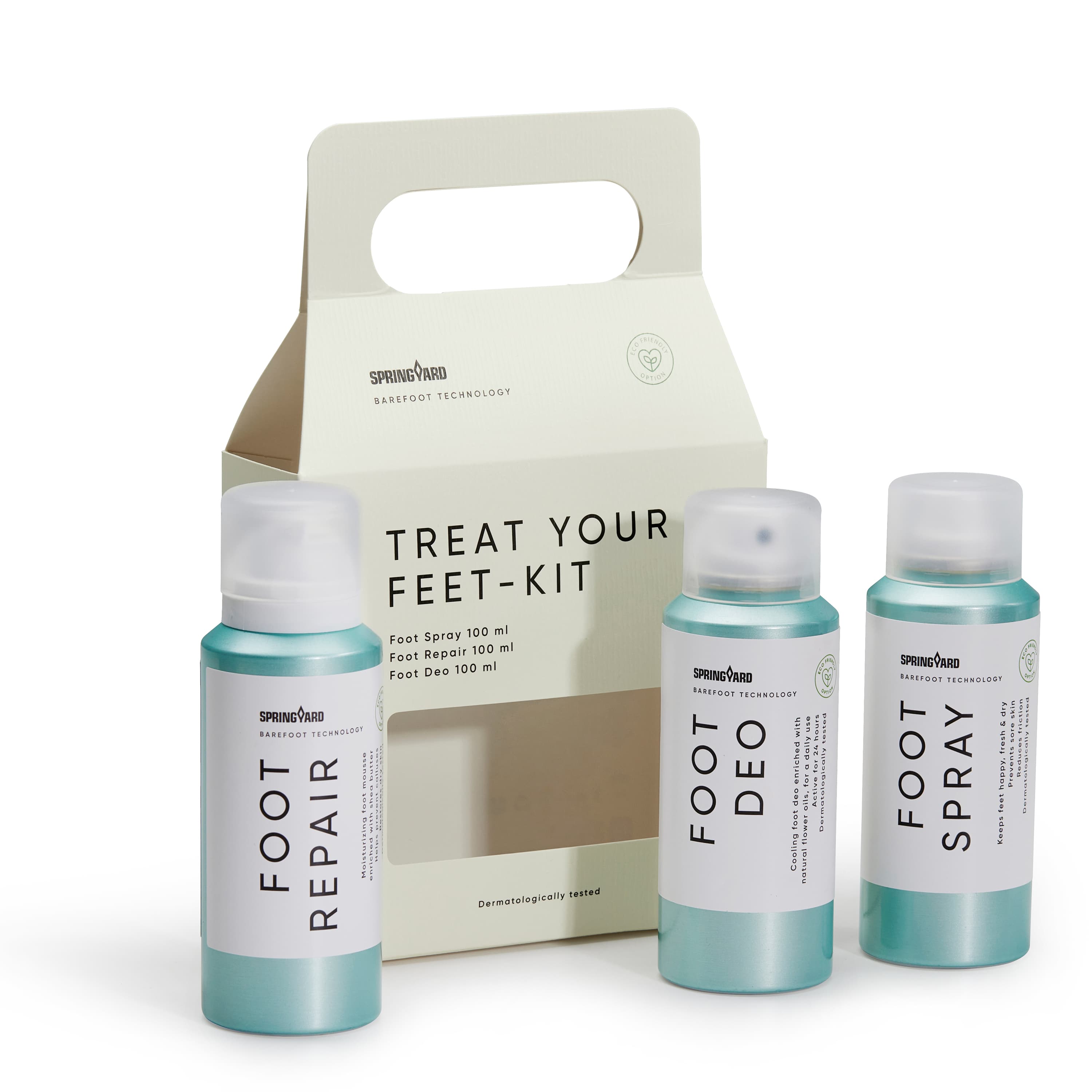Springyard Treat your Feet Kit 3 x 100 ml 2