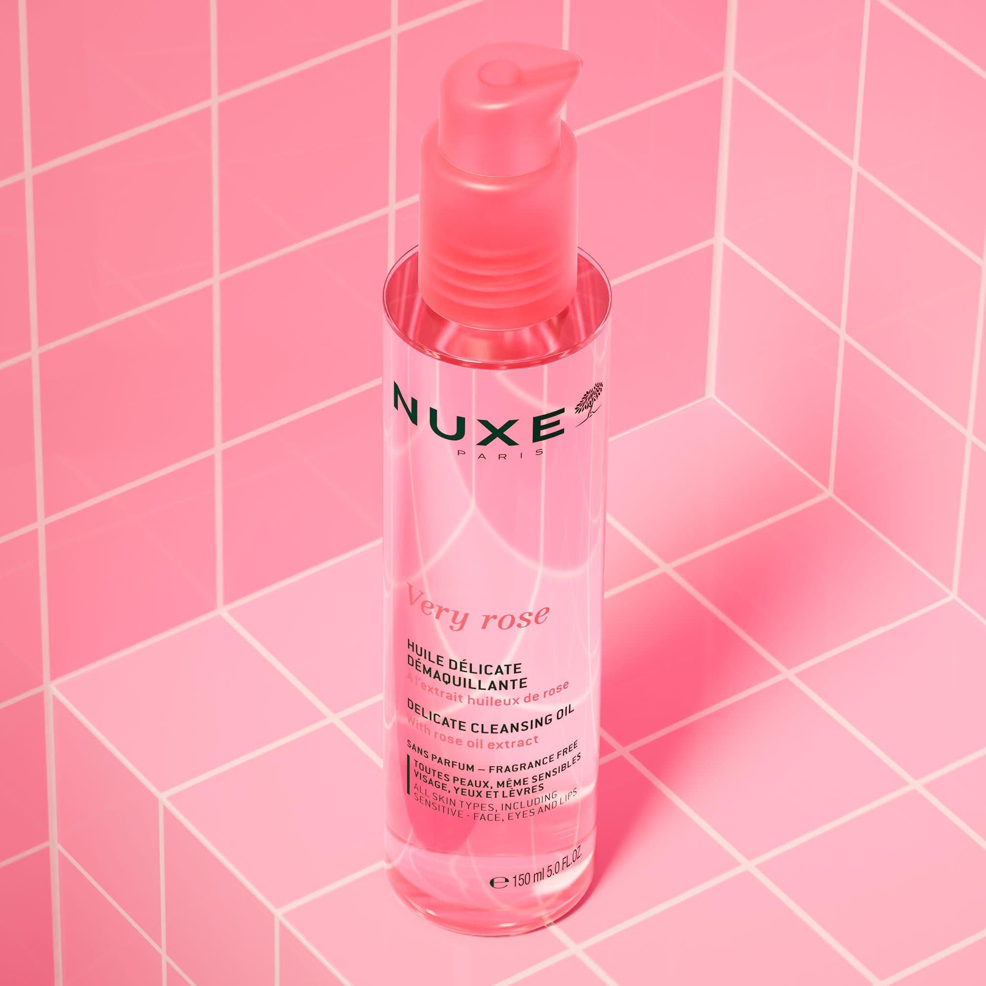 Nuxe Very Rose Cleansing Oil 150 ml 2
