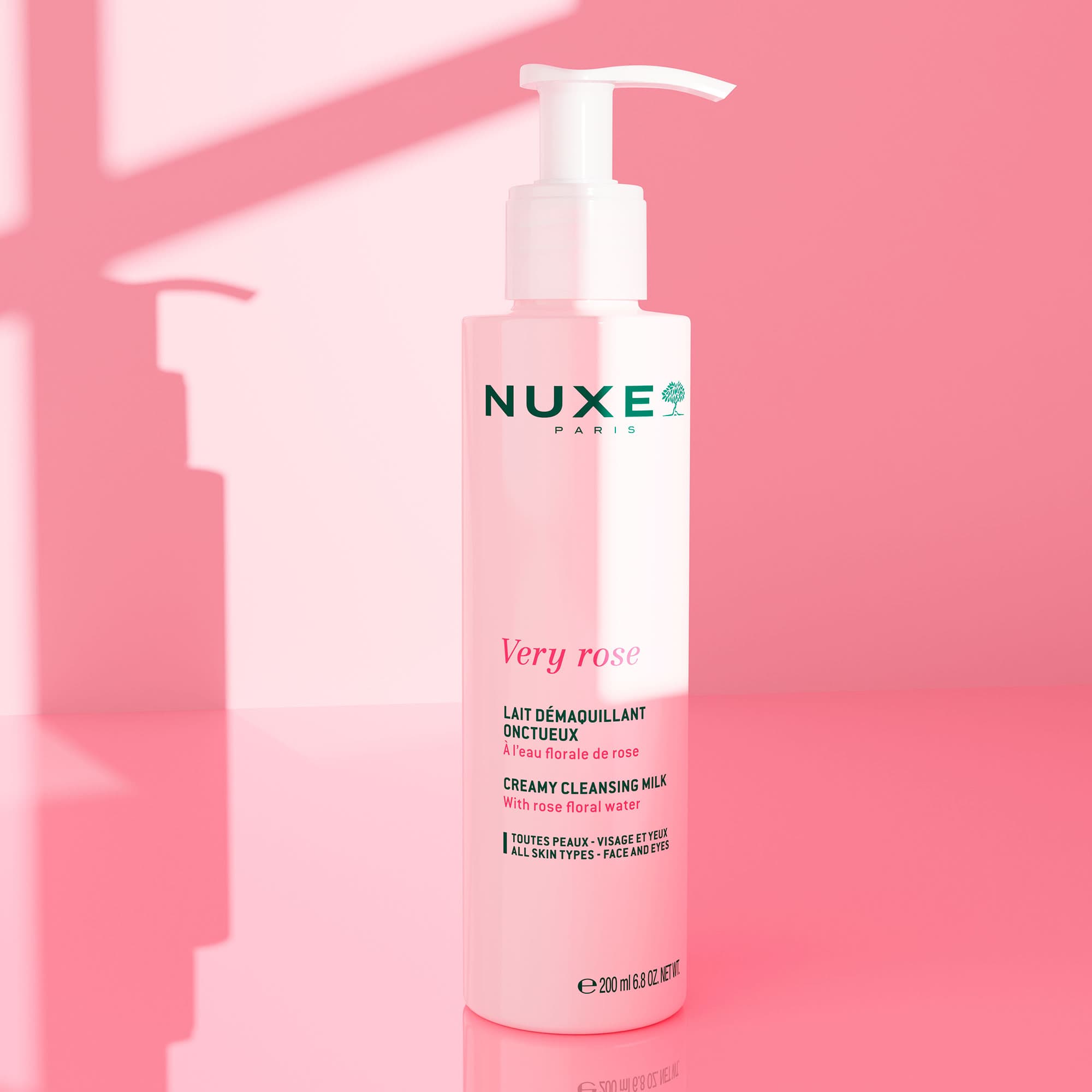 Nuxe Very Rose Makeup Removing Milk 200 ml 2